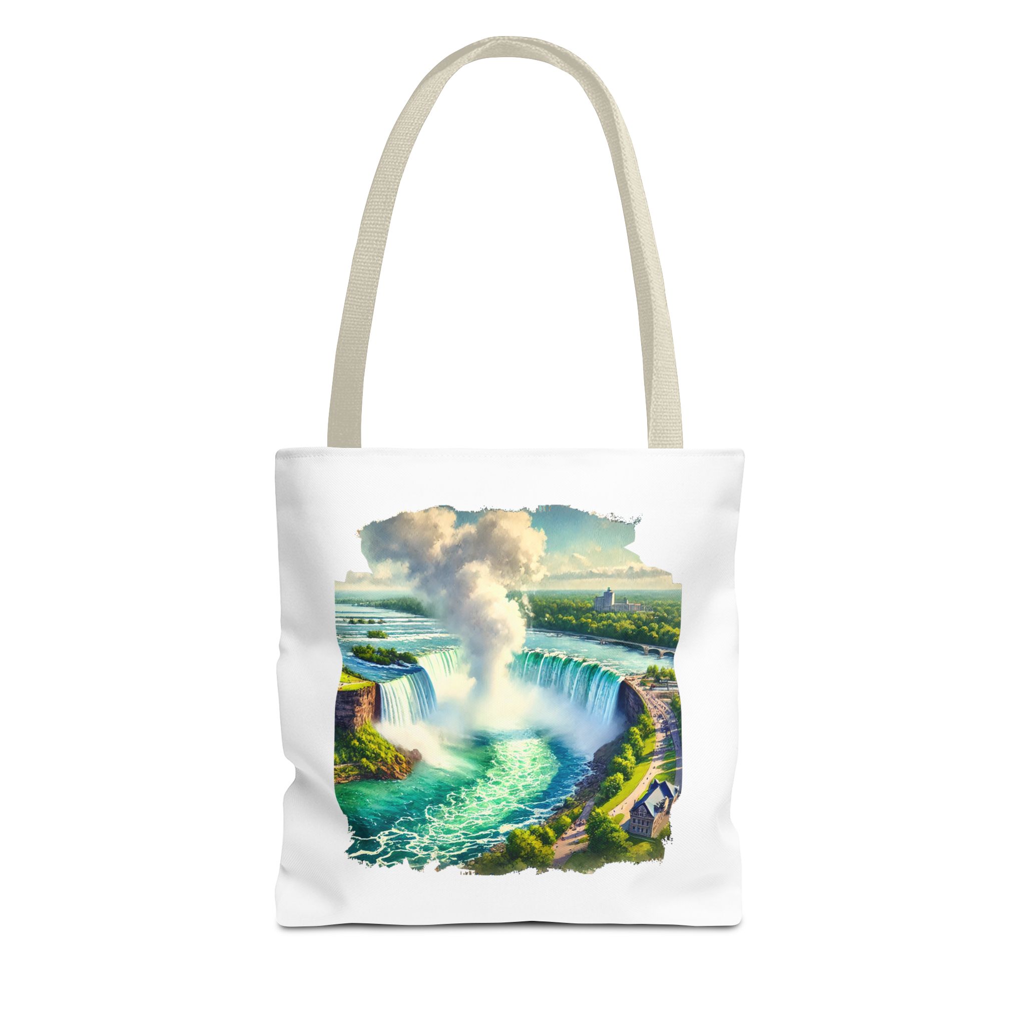 Canvas Tote bag Landscape niagara Bag vintage clothing gift nature purse unique Handbag – Image 19