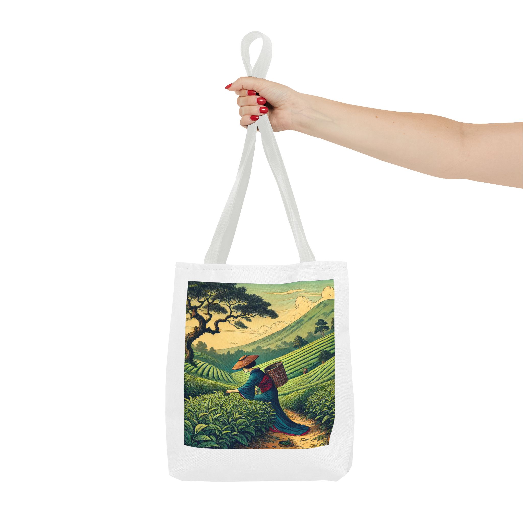 Japanese tote bag modern Asian style with ukiyo and traditional art design - Image 14