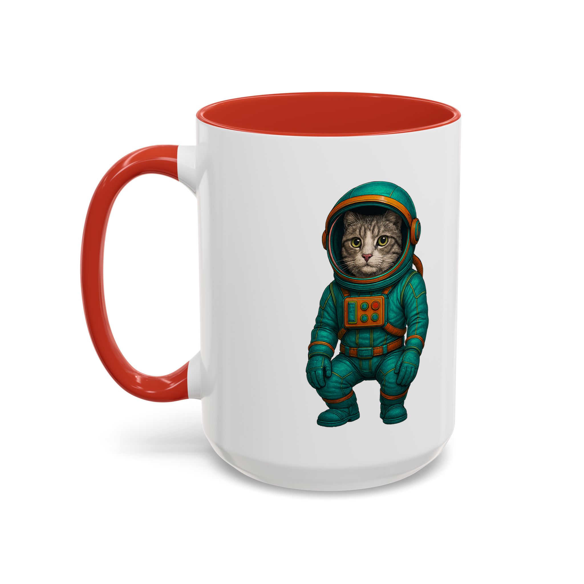 Coffee Mug funny Cat lover boho Mug Cat astronaut tea cup pet unique accessory kitten gift for her - Imagen 34