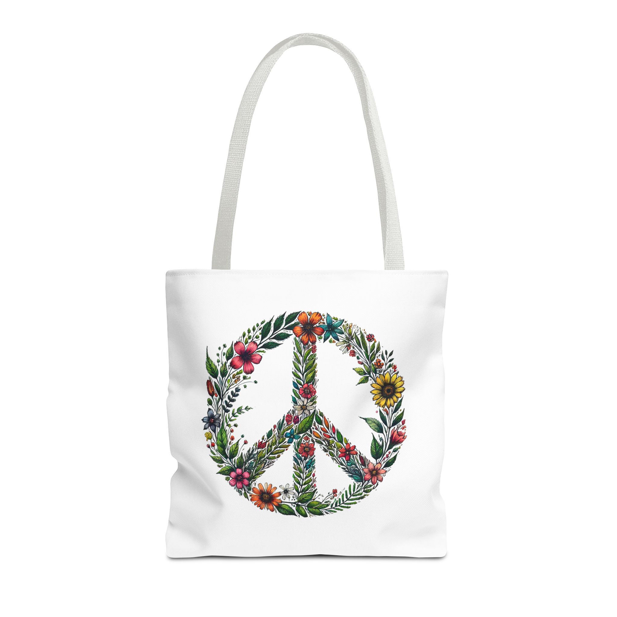 Peace and Love tote bag positive vibes and dreamy vintage look - Image 15
