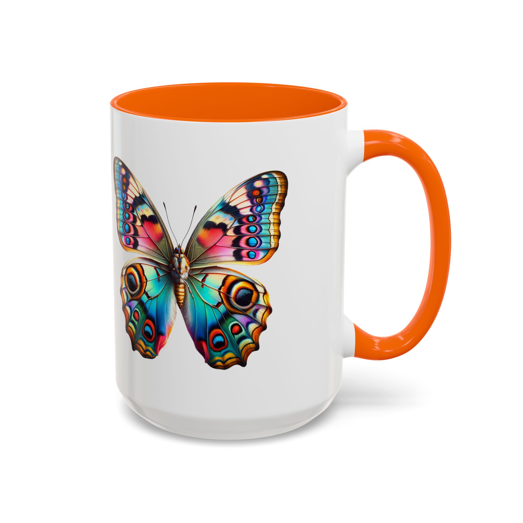 Coffee mug Butterfly unique cup boho gift for her office accessory cute mug nature design - Imagen 53