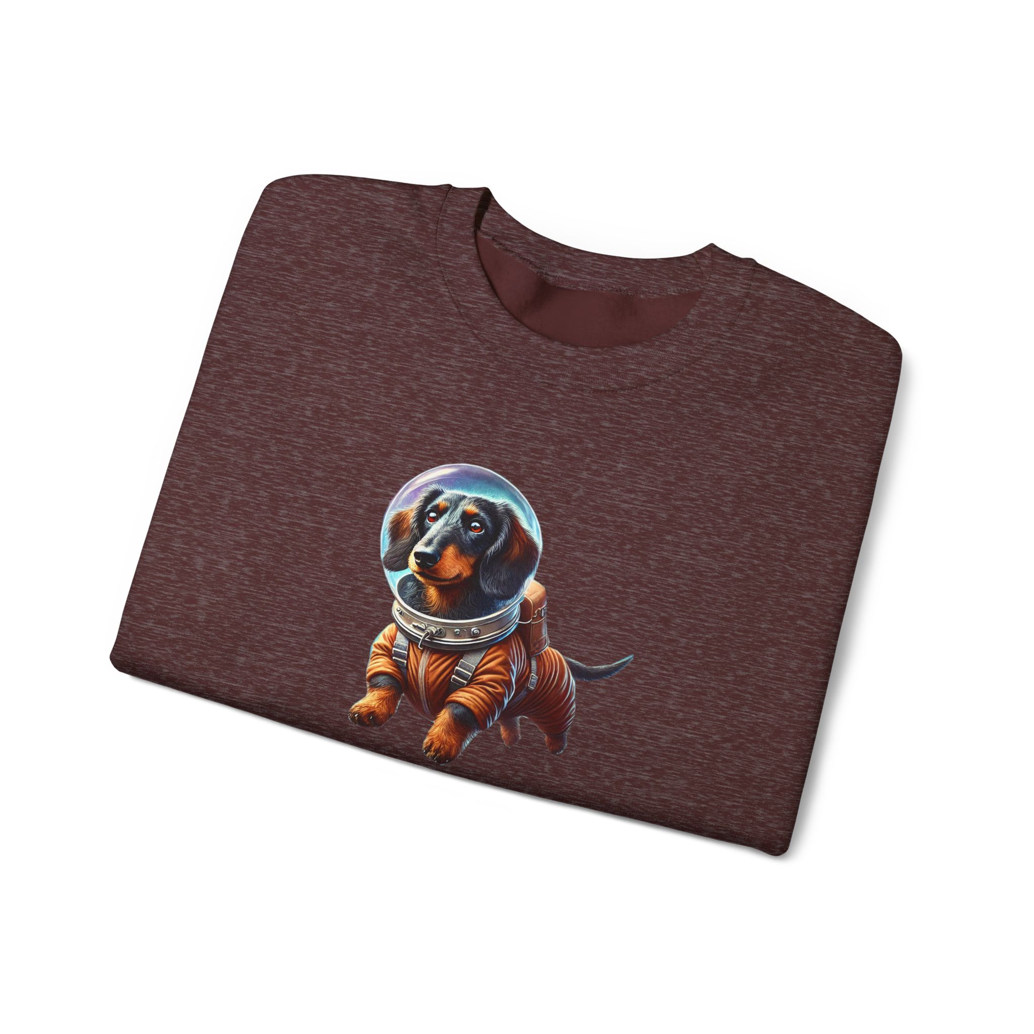 Space Dog sweatshirt – Astronaut Dog sweater – Outer Space Dog sweatshirt astronaut print - Image 7