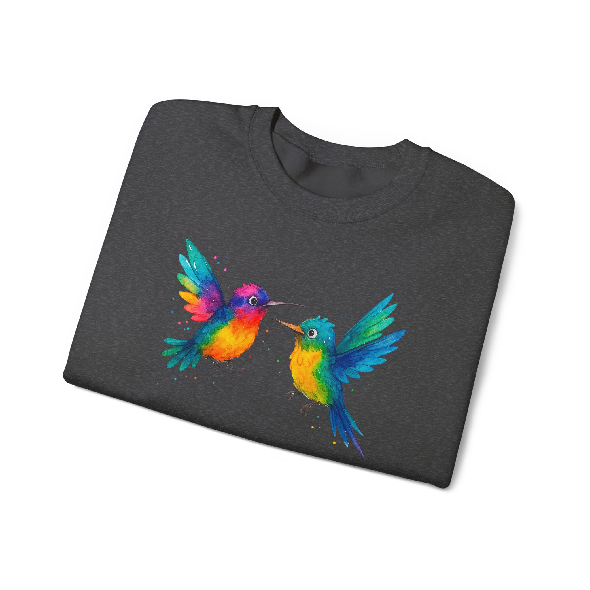 Colibri sweatshirt – Cute Bird sweatshirt – humming Bird sweater nature print - Image 17