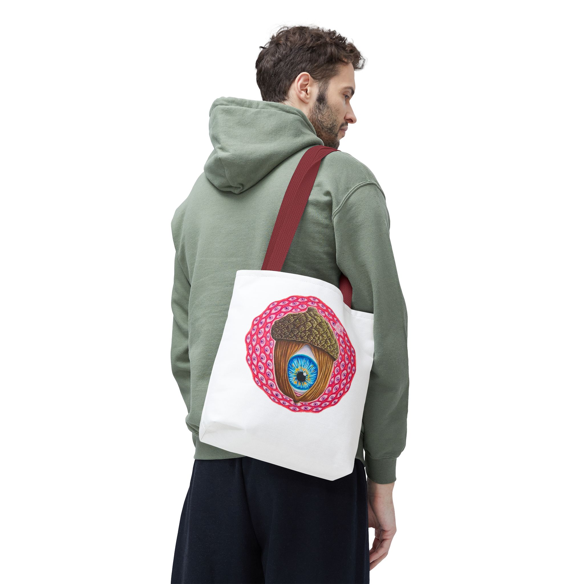 Tree Tote bag – Nature purse – Boho Tree tote bag nature print - Image 8