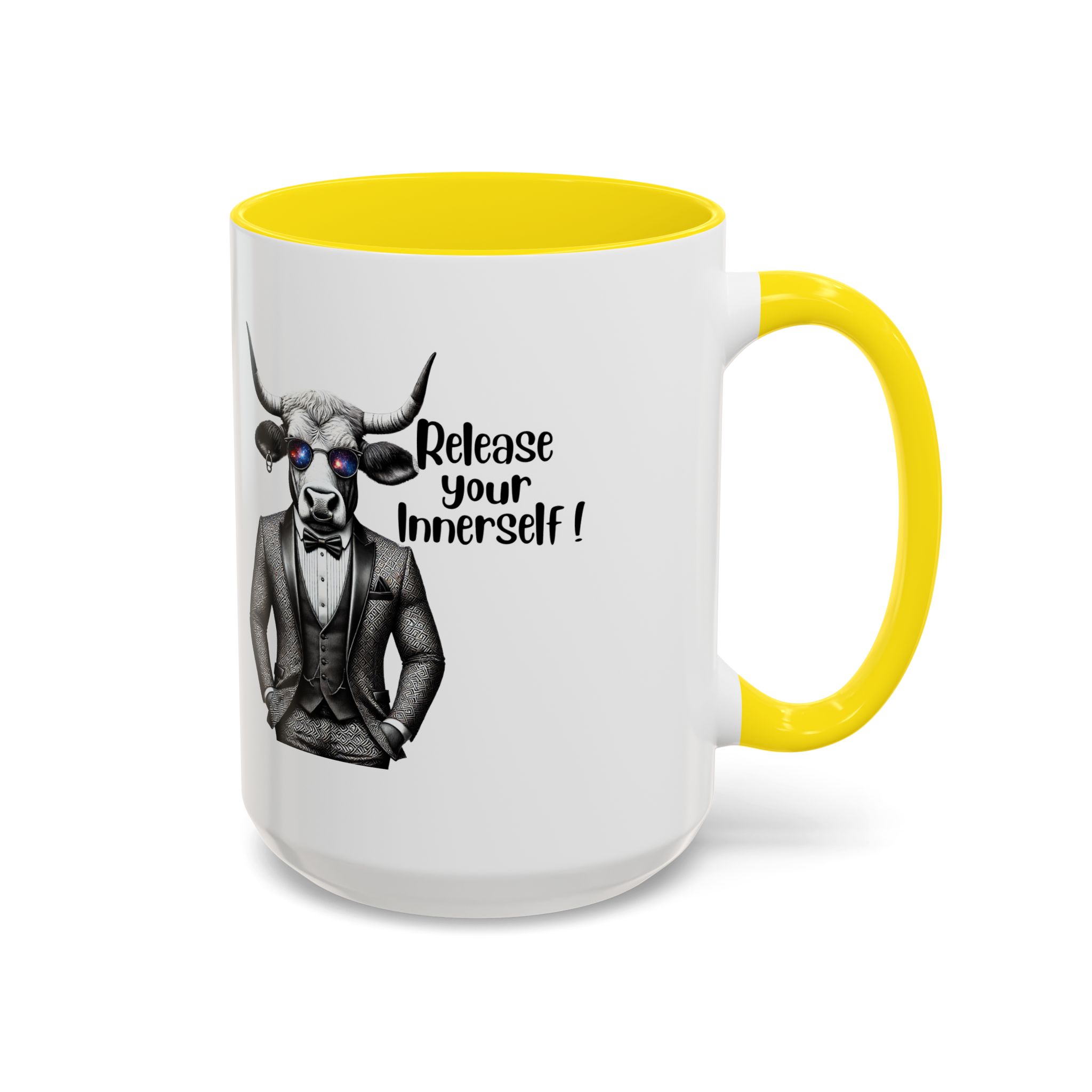 Coffee mug funny motivational gift for her cute cup tea lover cool boho mug office accessory self confidence design bull – Image 61