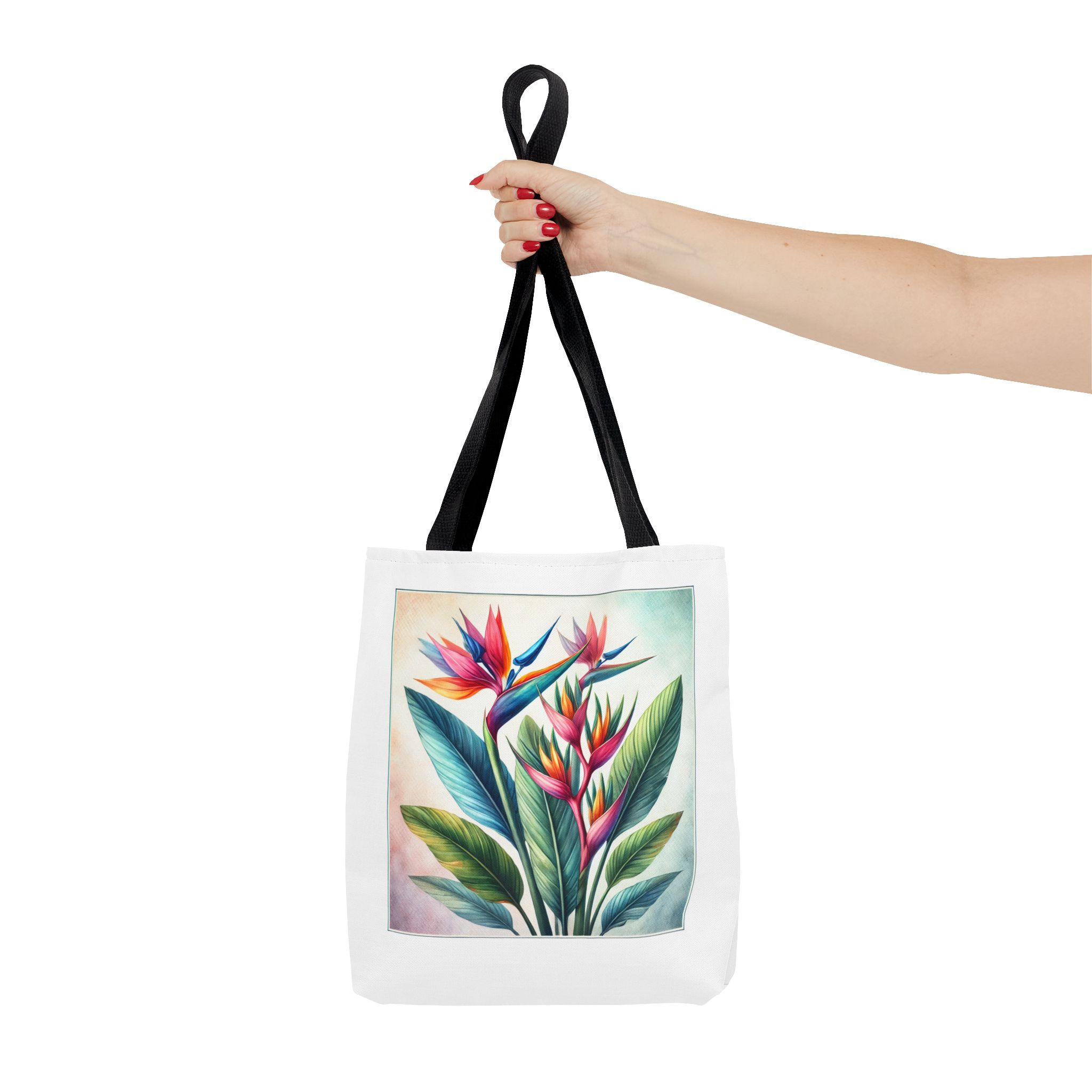 Wildflower canvas tote bag retro cute tote bag nature shoulder bag tropical plants floral purse botanical design - Imagen 2