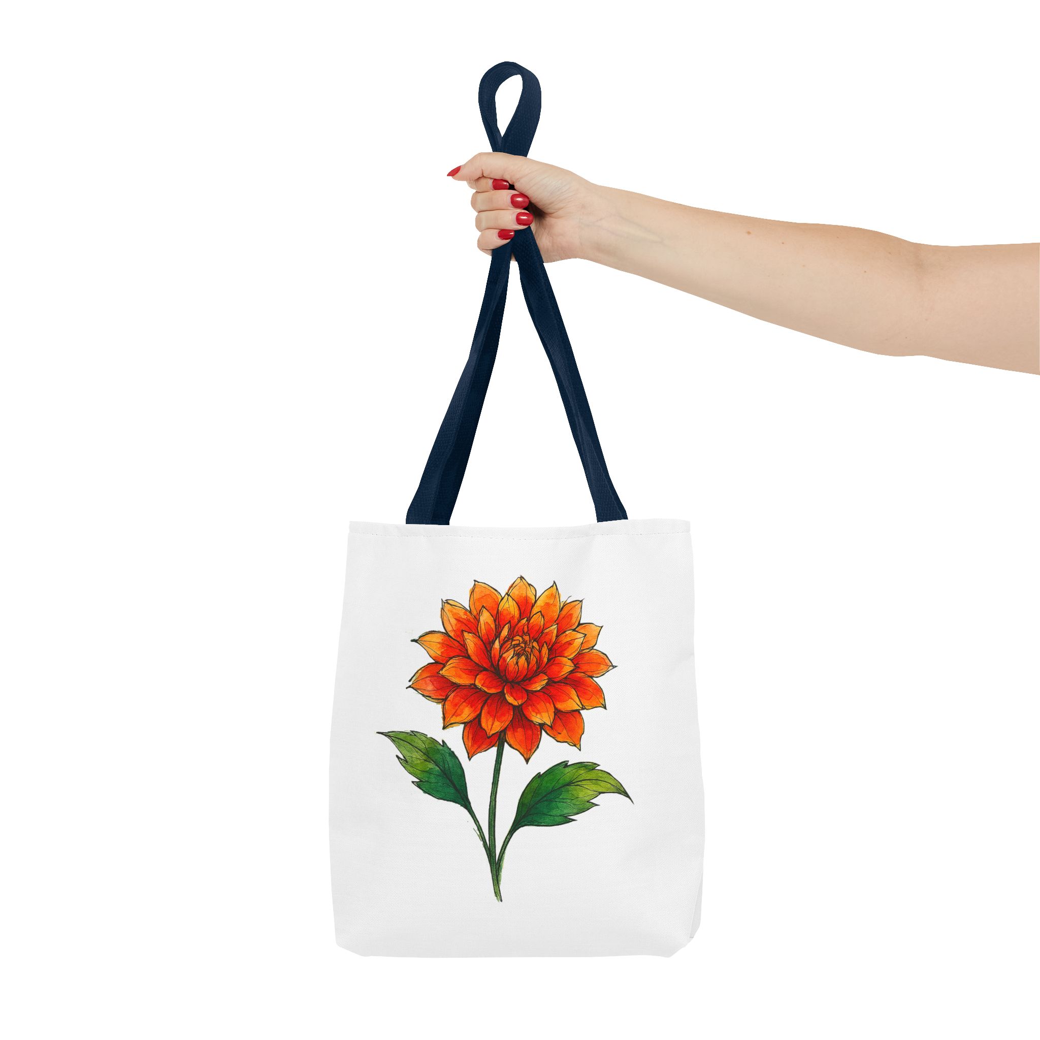 Wildflower canvas tote bag vintage cute tote bag nature shoulder bag Floral cute tote bag nature print shoulder bag flower lover – Image 26