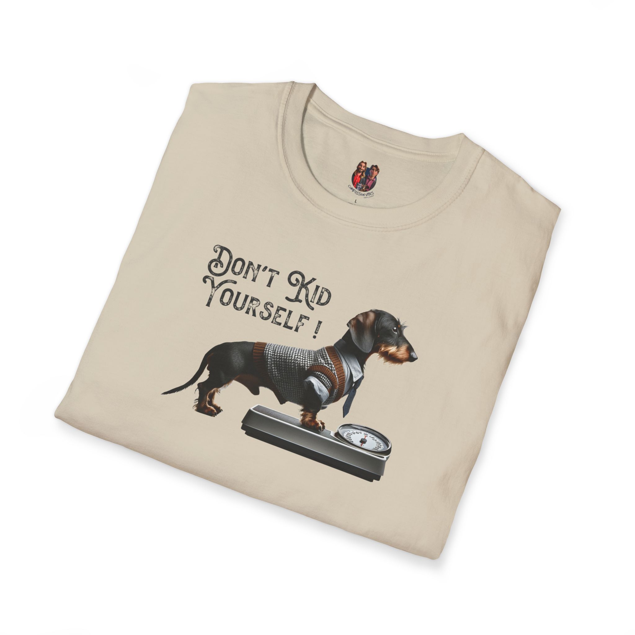 Dachshund Funny tshirt weight loss graphic tee diet clothing gift Dog shirt comfort colors puppy print unique outfit - Image 5