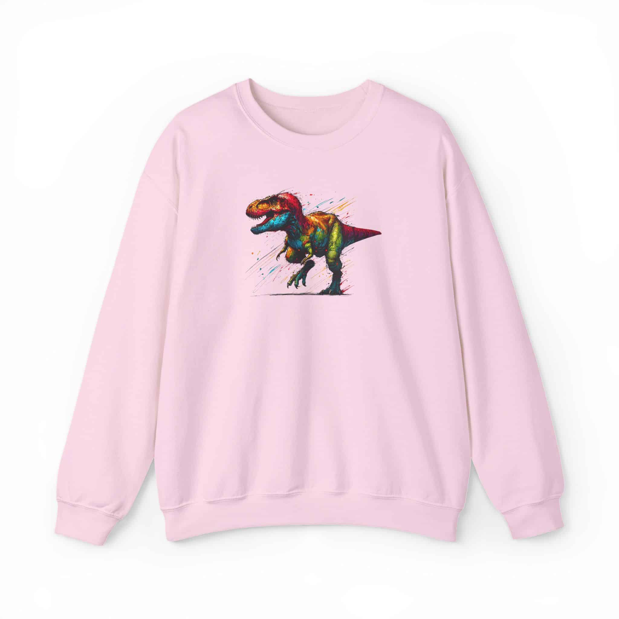 Jurassic sweatshirt – Dino sweatshirt – Triceratops sweater dinosaur print - Image 28