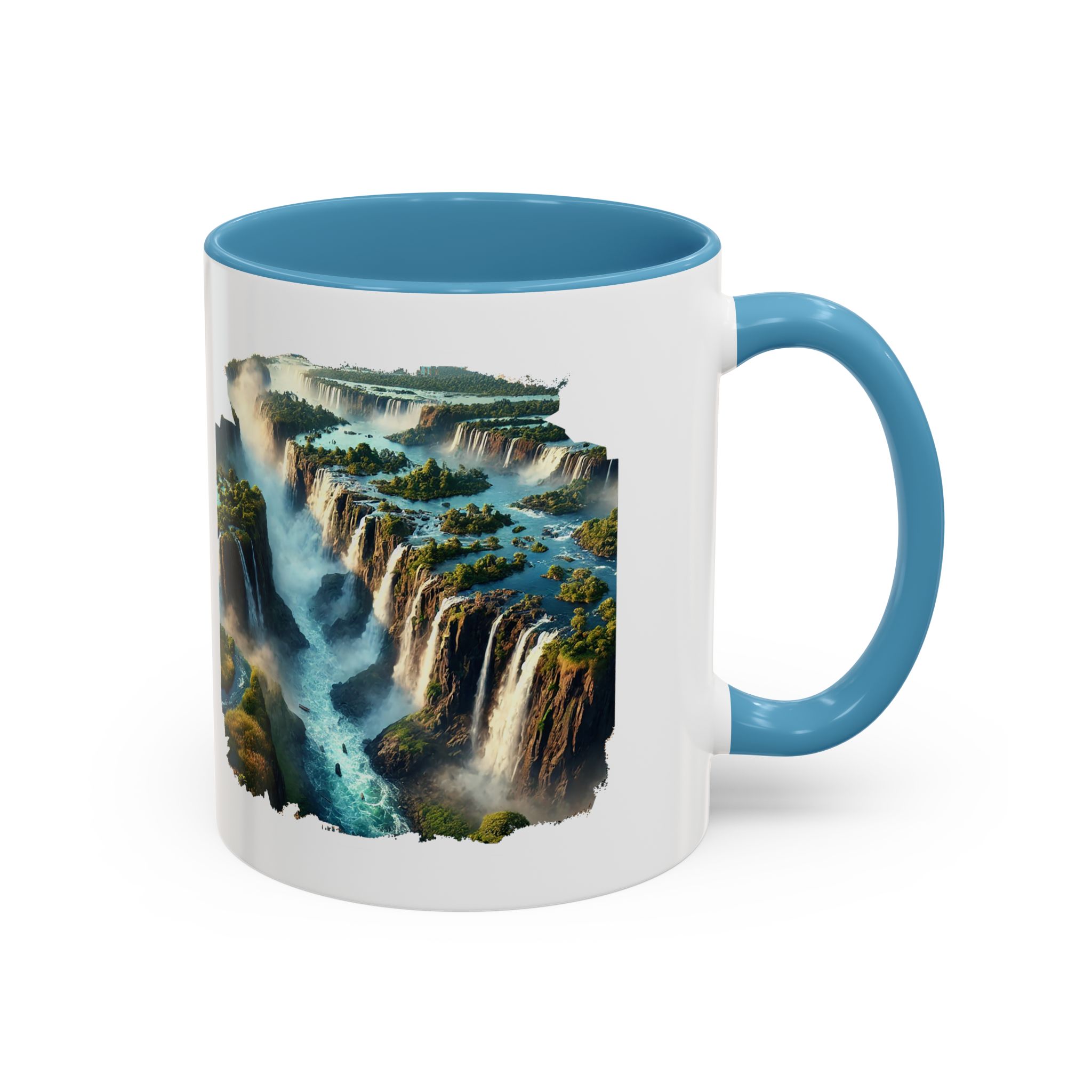 Tea mug Landscape Brazil office mug nature Iguazu & igacu print boho gift coffee accessory unique cup vintage - Image 33