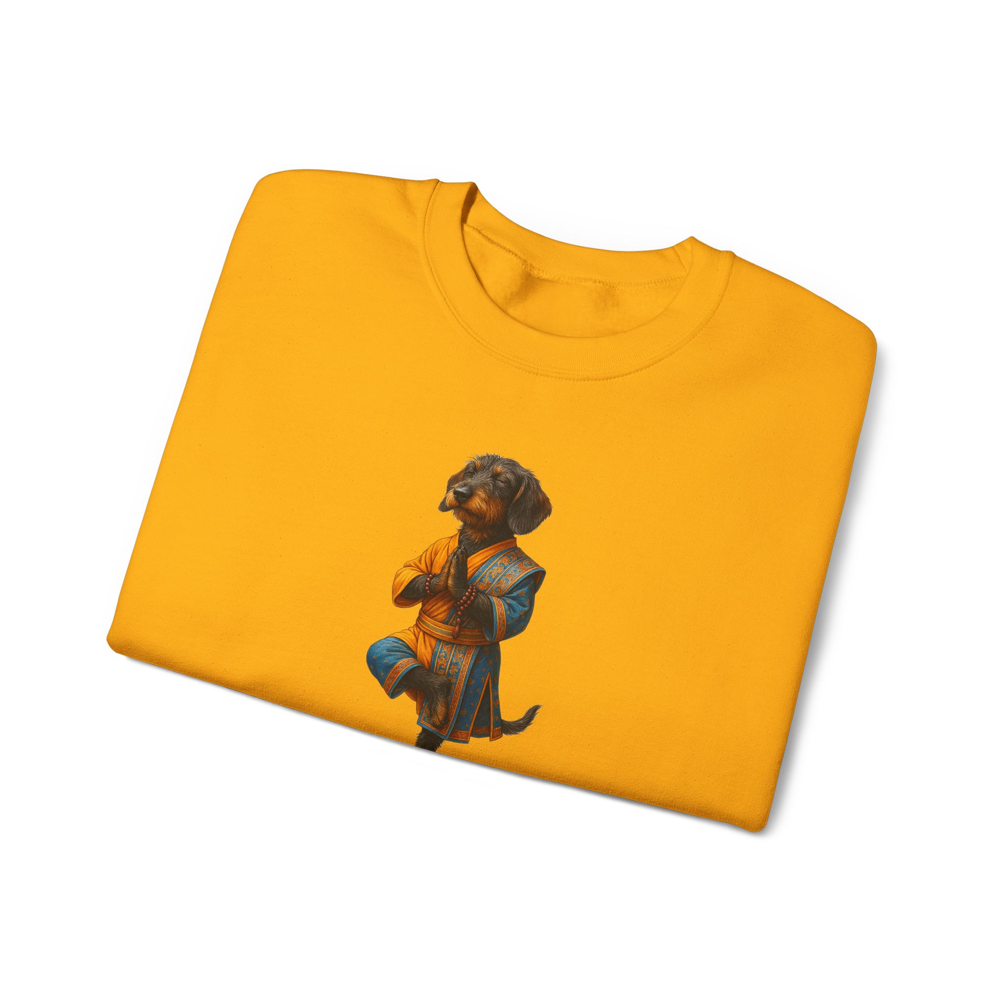 Dog Yoga sweatshirt – Meditation Dog sweater – Funny Dog sweatshirt zen print - Image 13