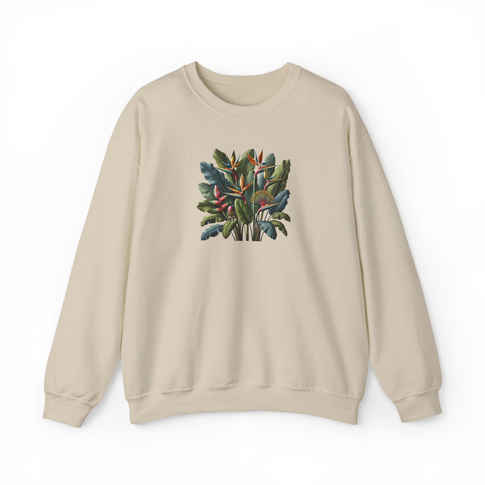 Flower sweatshirt – Wild Flower sweatshirt – Boho Floral sweater wildflower print - Image 10