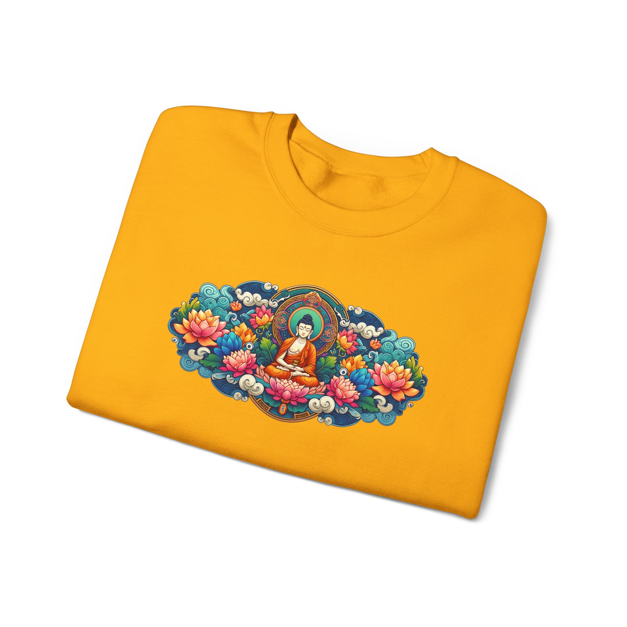 Yoga Vibes sweatshirt – Zen sweater – Meditation Sweatshirt Buddha print - Image 13