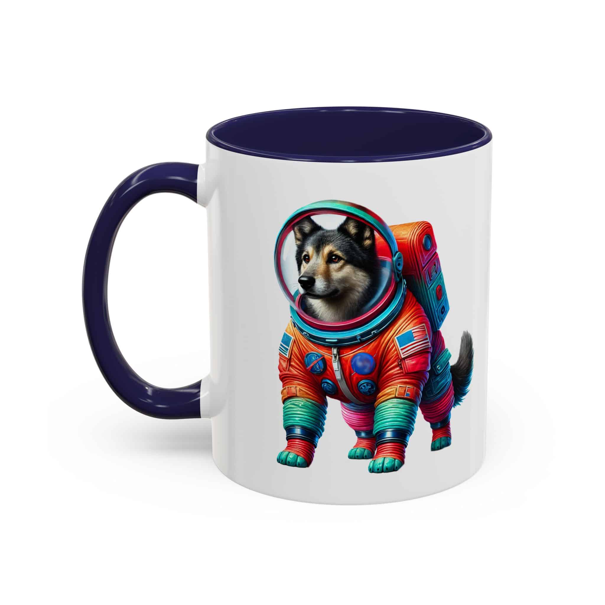 Office mug Dog Outerspace coffee cup Dachshund astronaut tea lover boho gift for her pet accessory puppy - Image 10