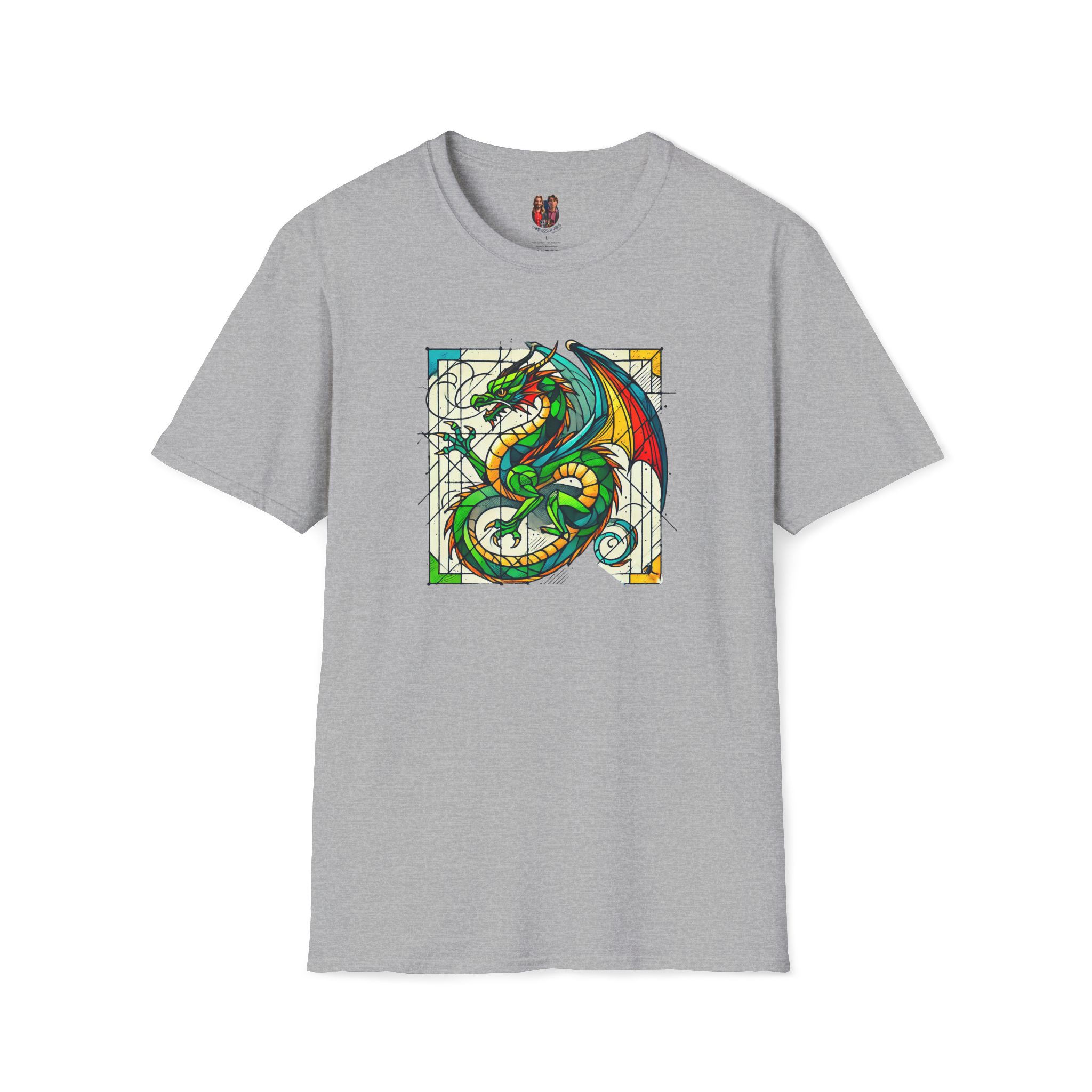 Dragon Fantasy tshirt - Mythical Dragon Graphic - Artistic Creature Tee - Image 10