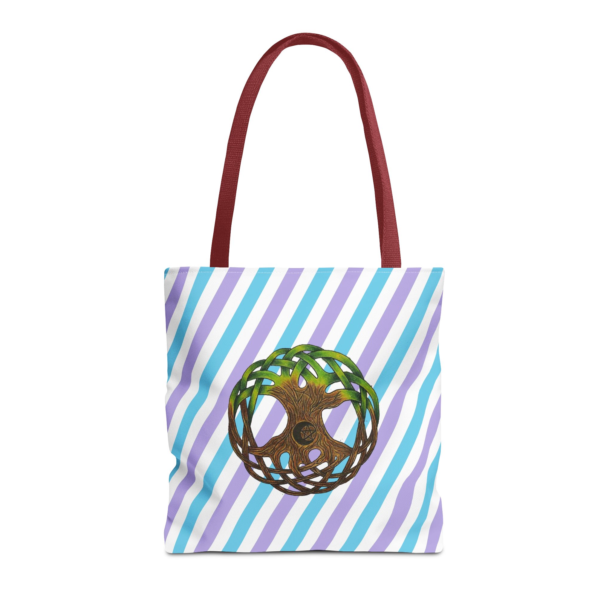 Canvas tote bag Dive into Dream Worlds Surrealist Tree Art shoulder bag with Unique Artist cute tote bag - Image 9