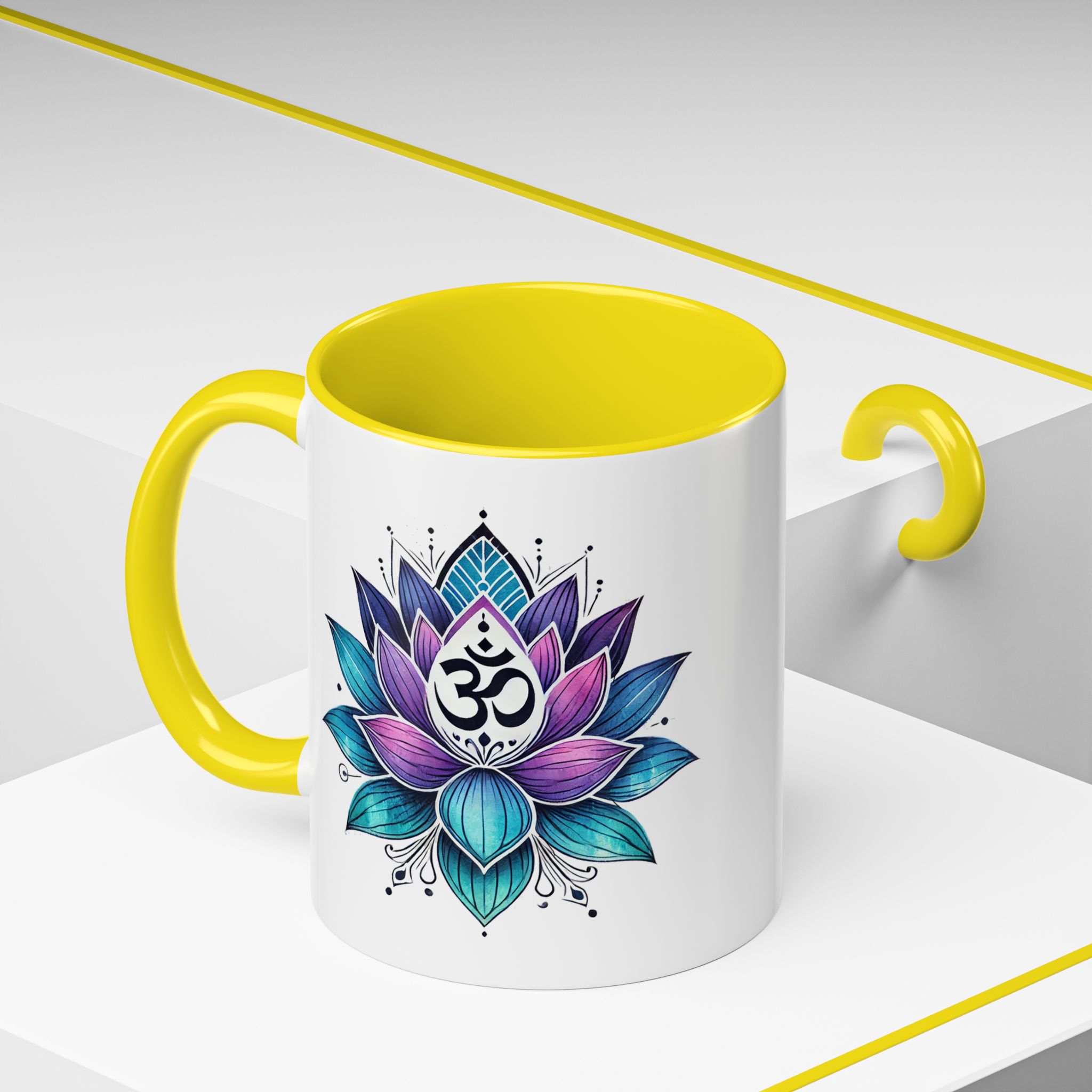Boho office mug mindfulness mug lotus flower yoga gift coffee lover meditation accessory tea cup cute – Image 52