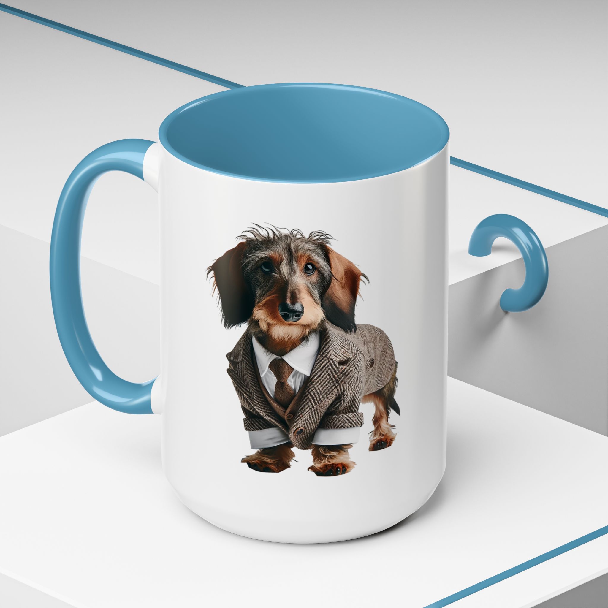 Office mug Dachshund coffee Cup Dog love gift for her unique mug boho tea cup puppy design pet accessory - Image 40