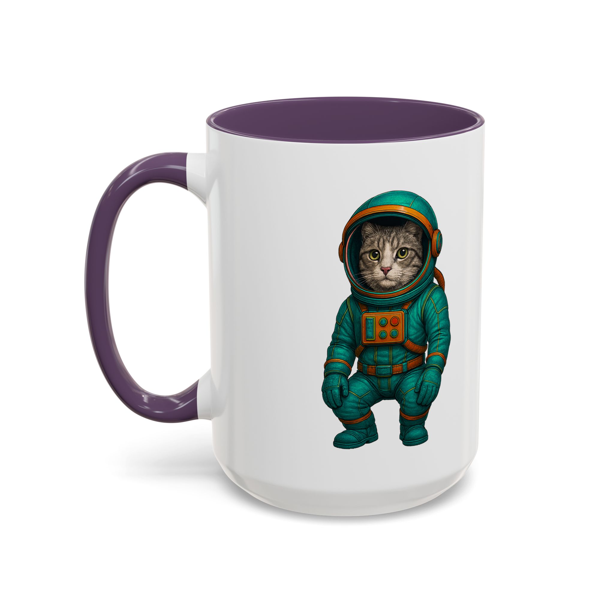 Coffee Mug funny Cat lover boho Mug Cat astronaut tea cup pet unique accessory kitten gift for her - Imagen 58