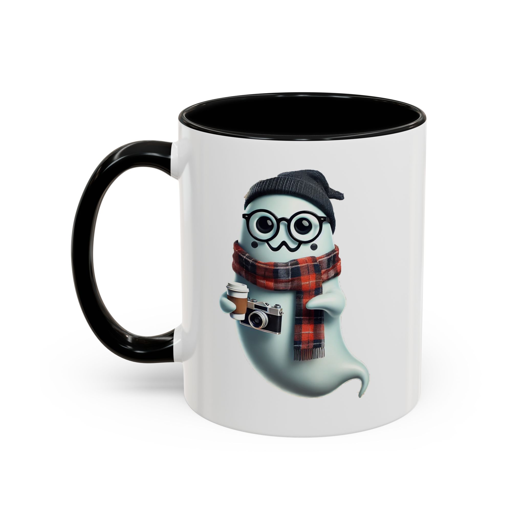 Funny mug boho Ghost coffee cup gift for him Ghost office Mug music lover accessory cool design