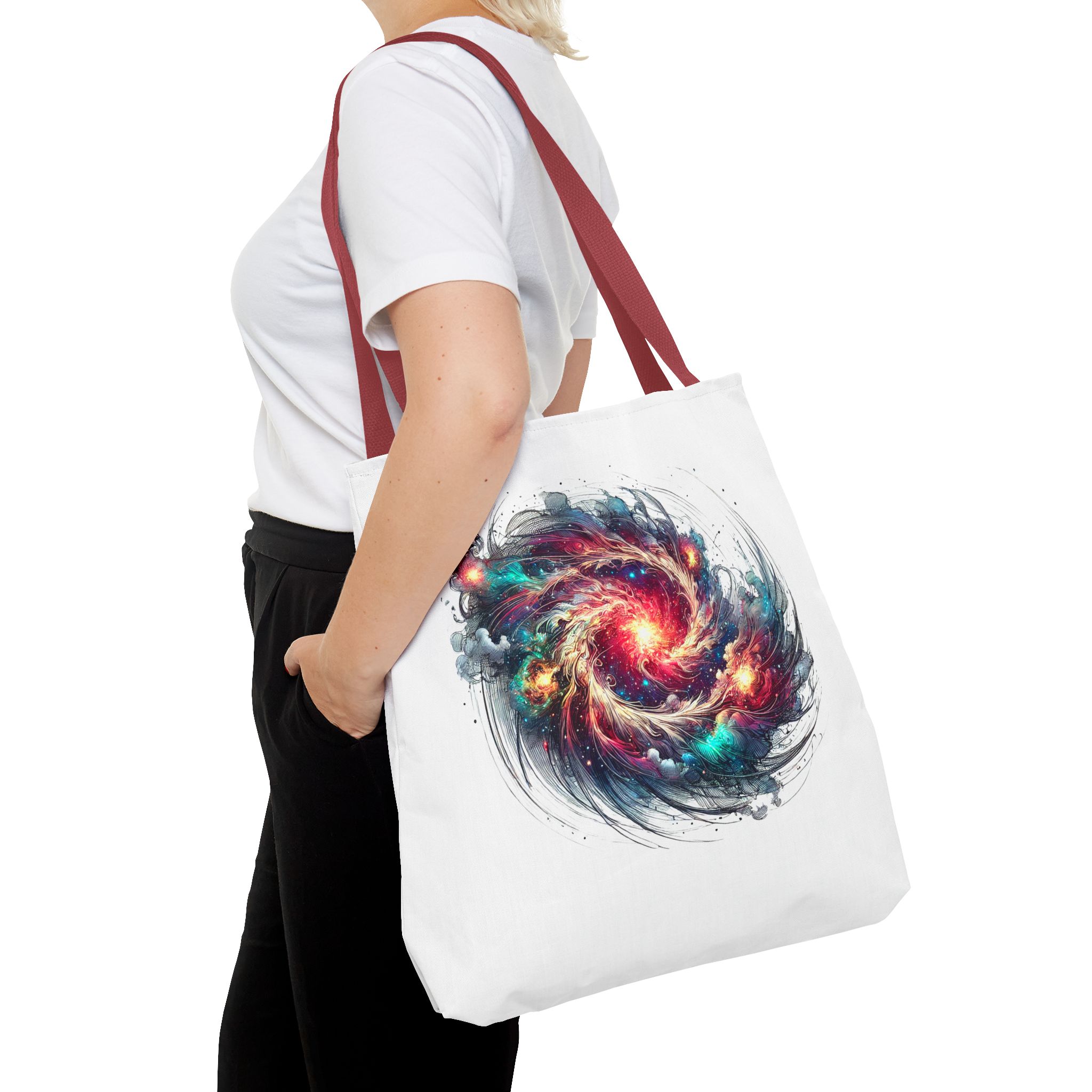 Planet Tote bag – Space handbag – Astronomy tote bag space print - Image 12