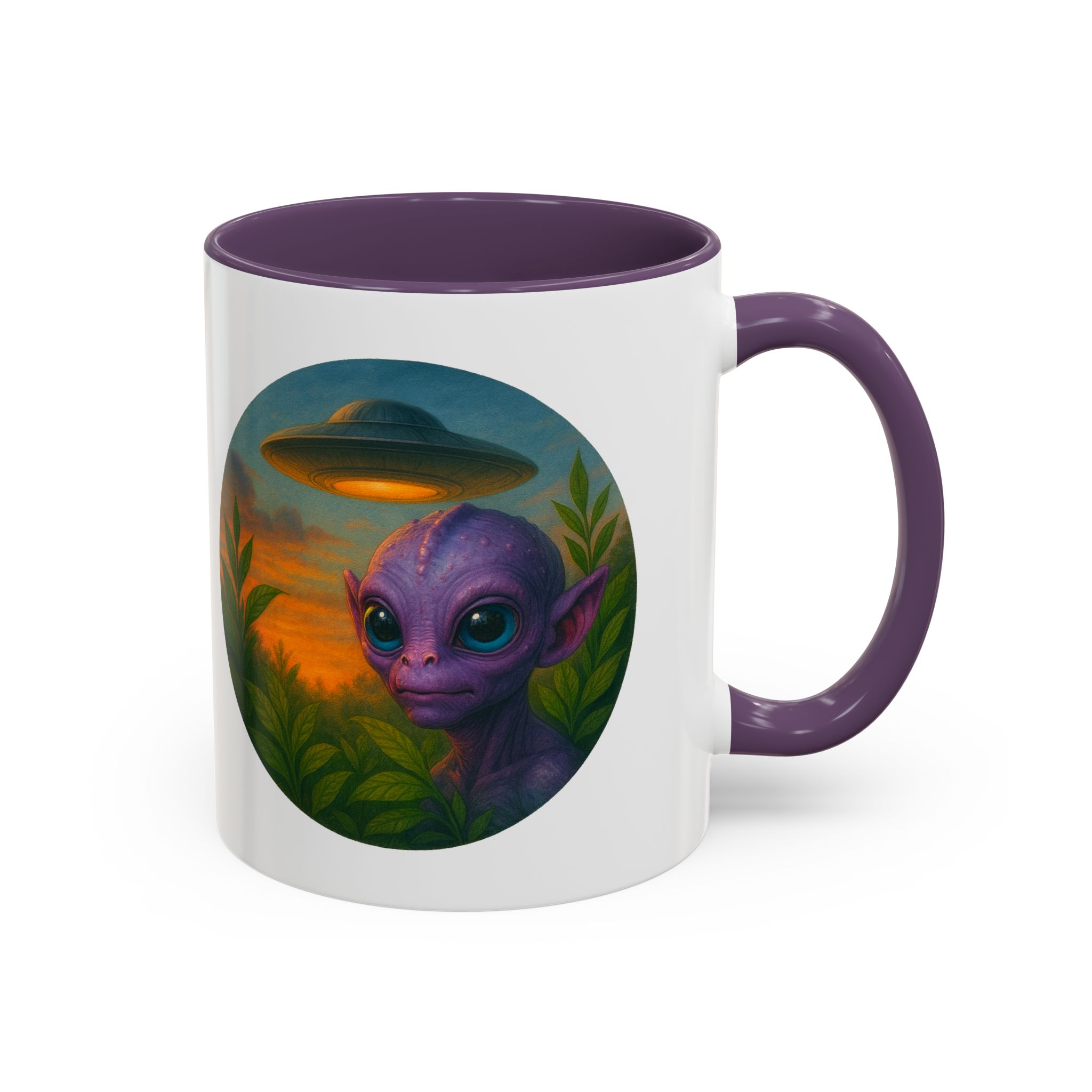 Alien mug and cup extraterrestrial whale fantasy funny vintage graphic oversized womens design - Image 49