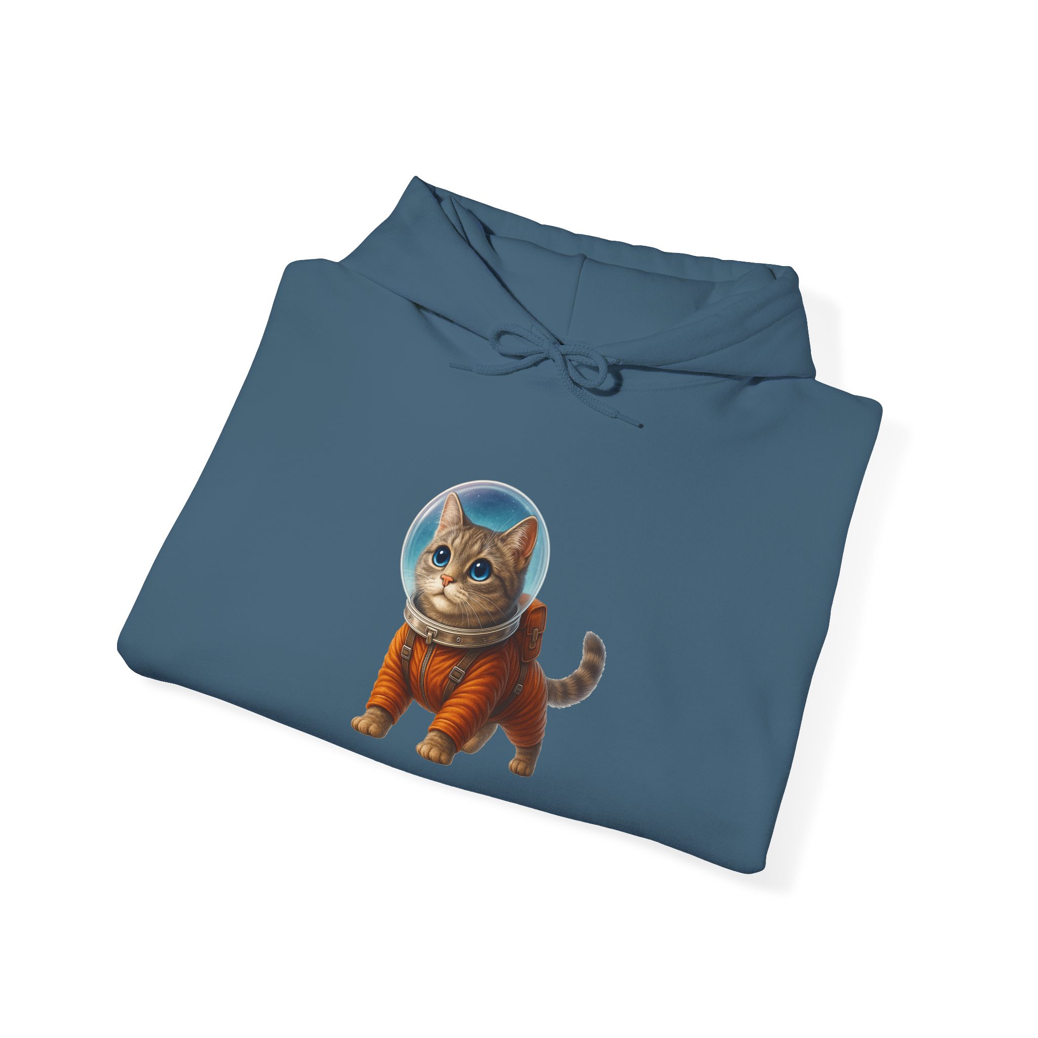Space Cat Hoodie – Cat Astronaut sweatshirt – Outer Space Cat Hoodie kitty print - Image 35
