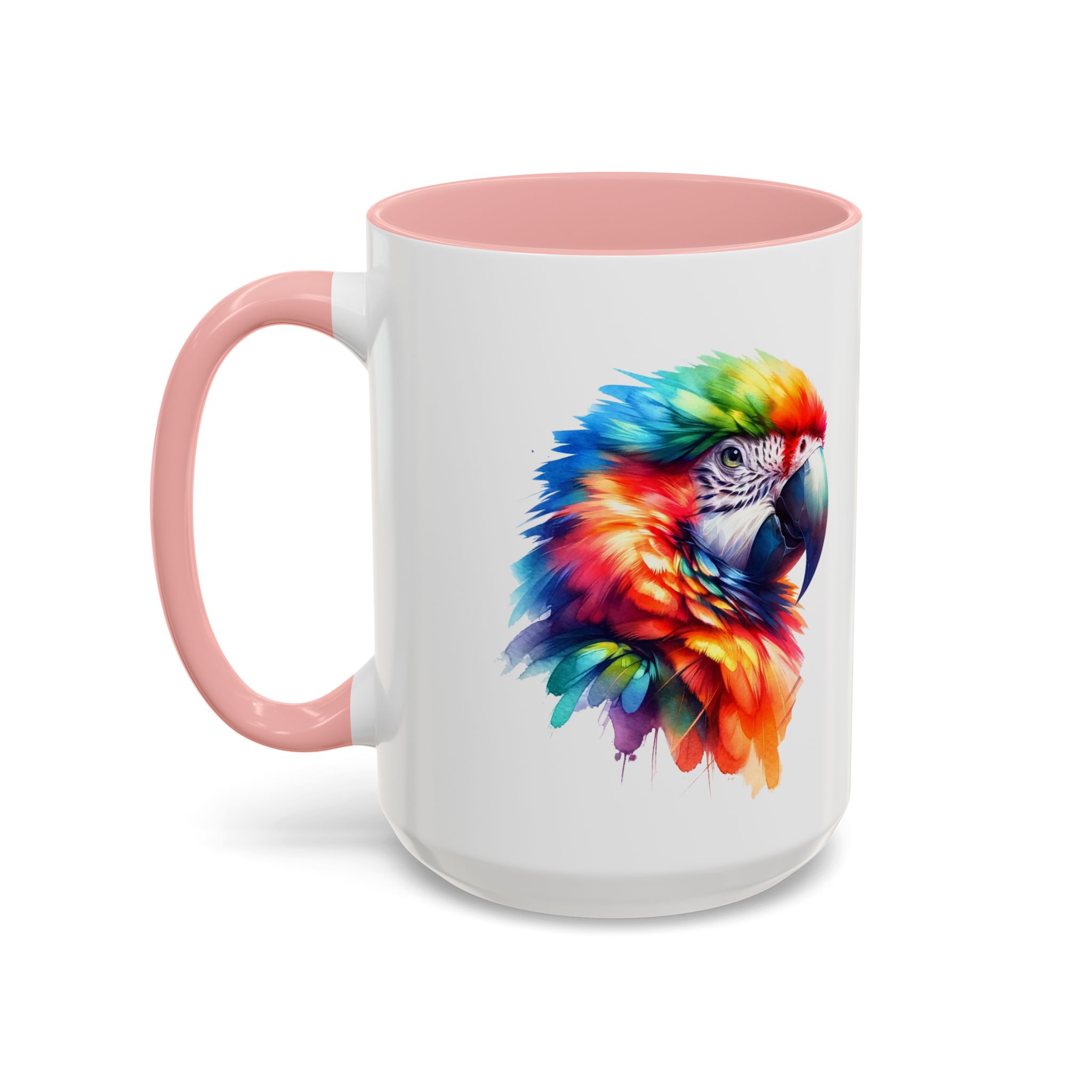 Parrot Mug vivid colors bird lover Cup parrot print cool print nature lover accessory stylish print - Imagen 26