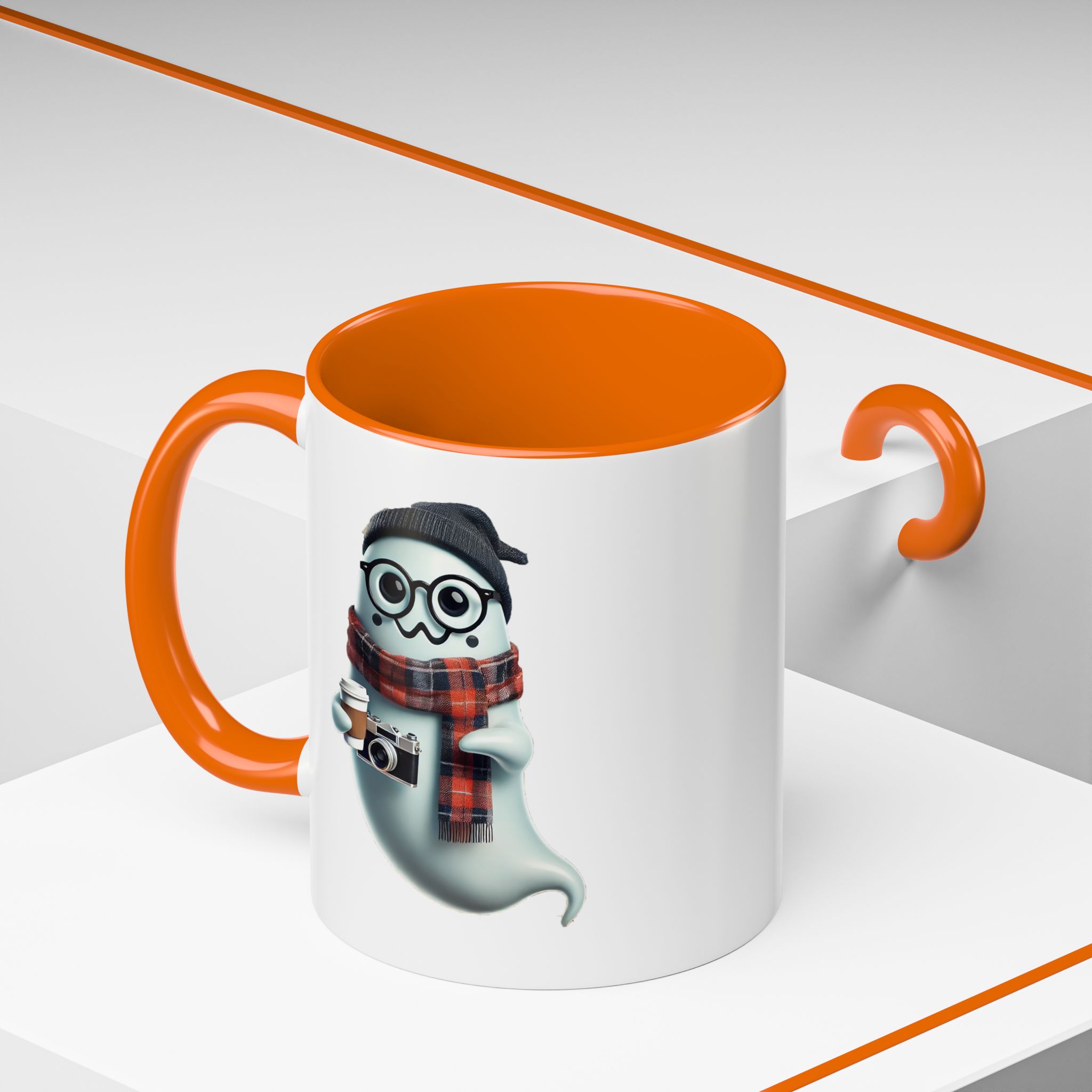 Funny mug boho Ghost coffee cup gift for him Ghost office Mug music lover accessory cool design - Image 44