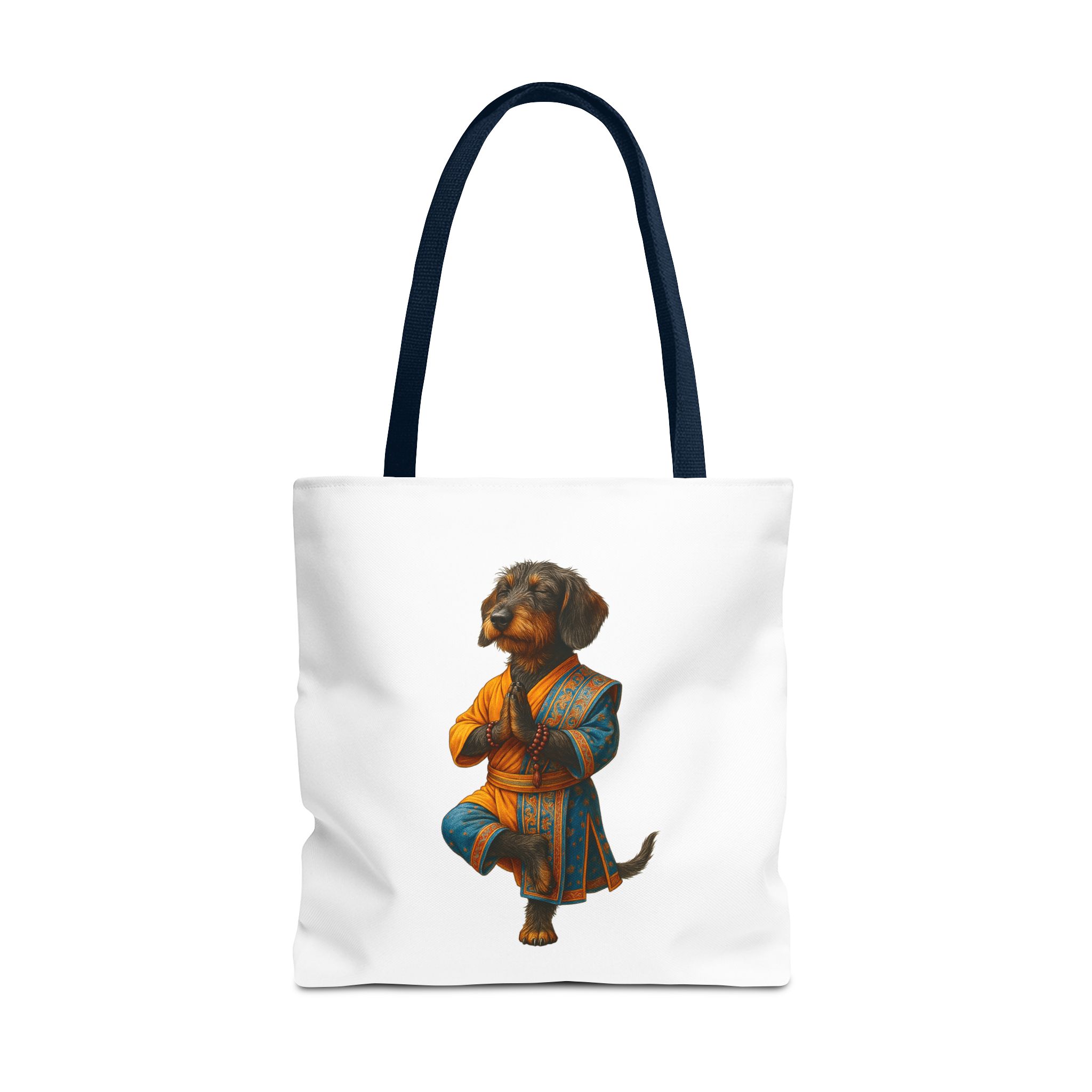 Funny canvas tote bag yoga cute tote bag dog yoga gift mindfulness shoulder bag puppy purse pet lover handbag - Imagen 29