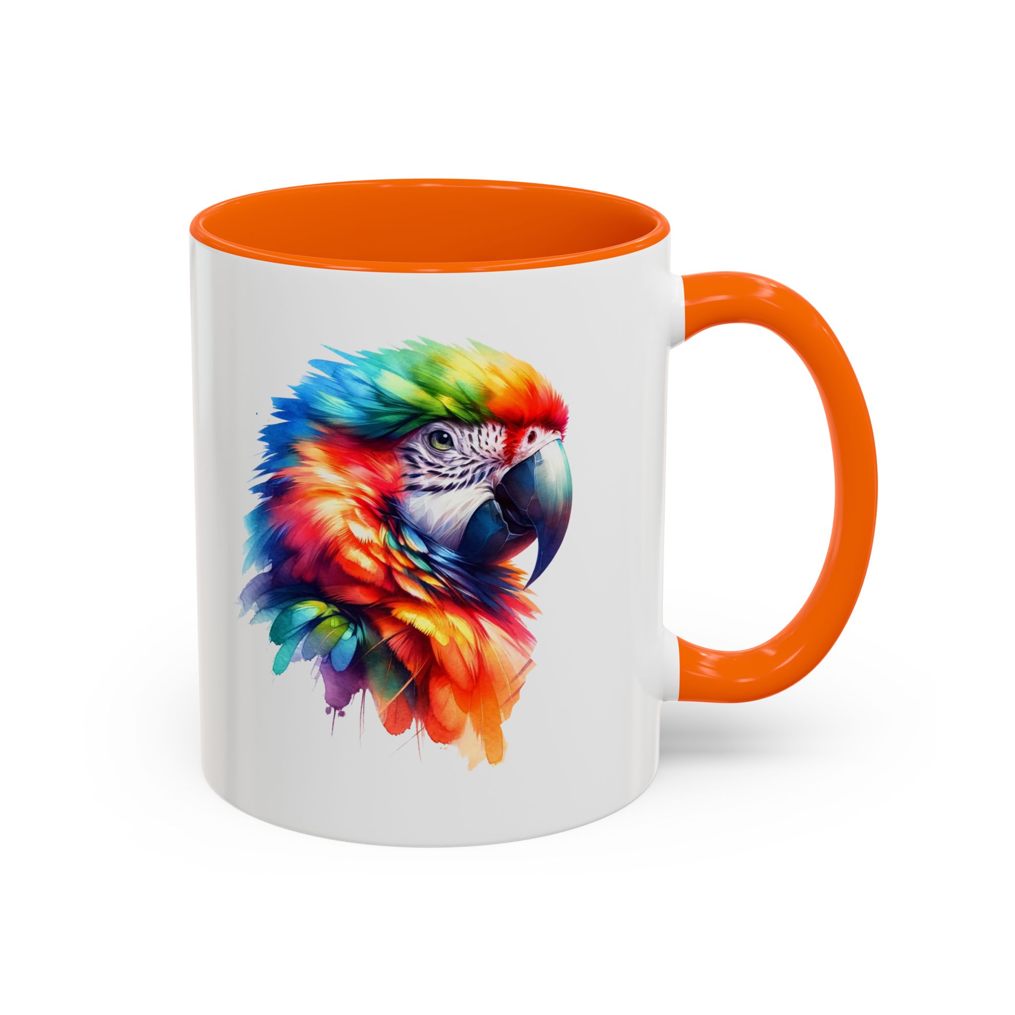 Parrot Mug vivid colors bird lover Cup parrot print cool print nature lover accessory stylish print - Imagen 41