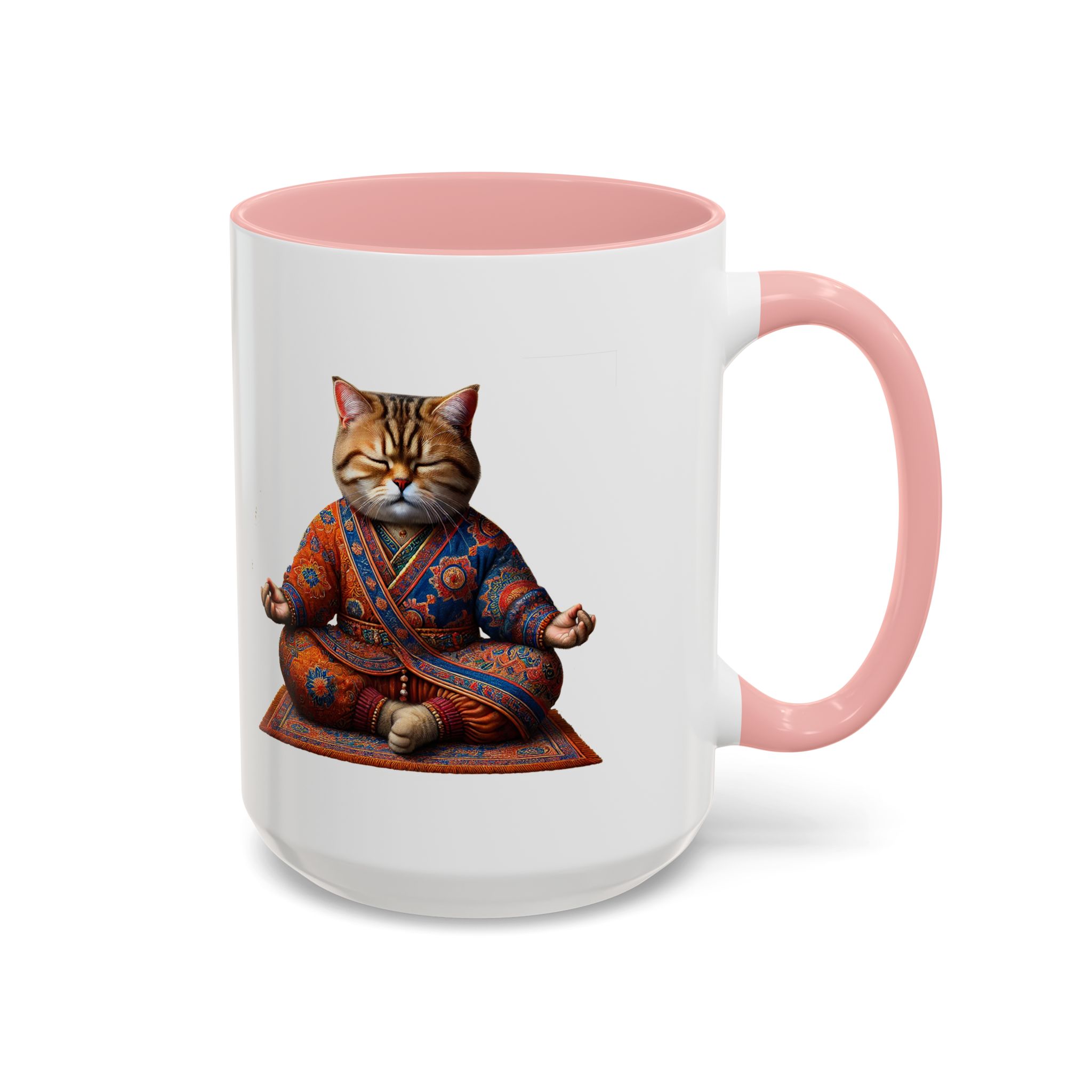 Office Mug cat lover yoga gift for mom Tea cup coffee Mug meditation accessory mindfulness pet design - Image 29