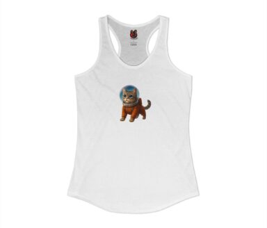Cat in Space Costume Tank Top