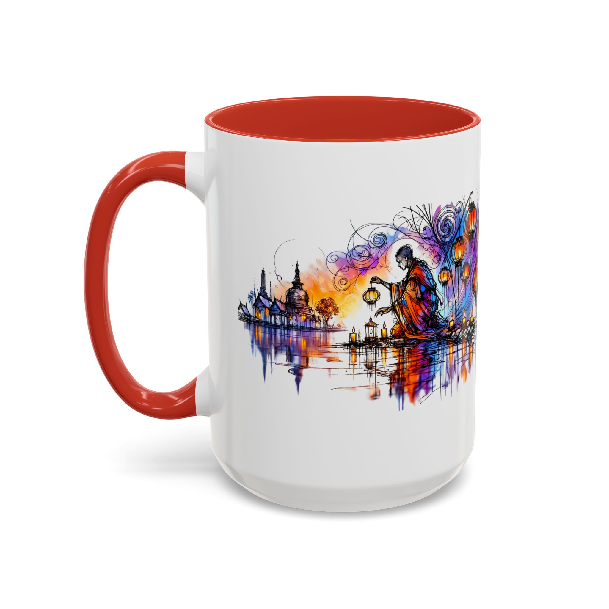 Office mug Buddha coffee Cup yoga tea Mug coffee meditation accessory mindfulnss cool gift for her – Image 30