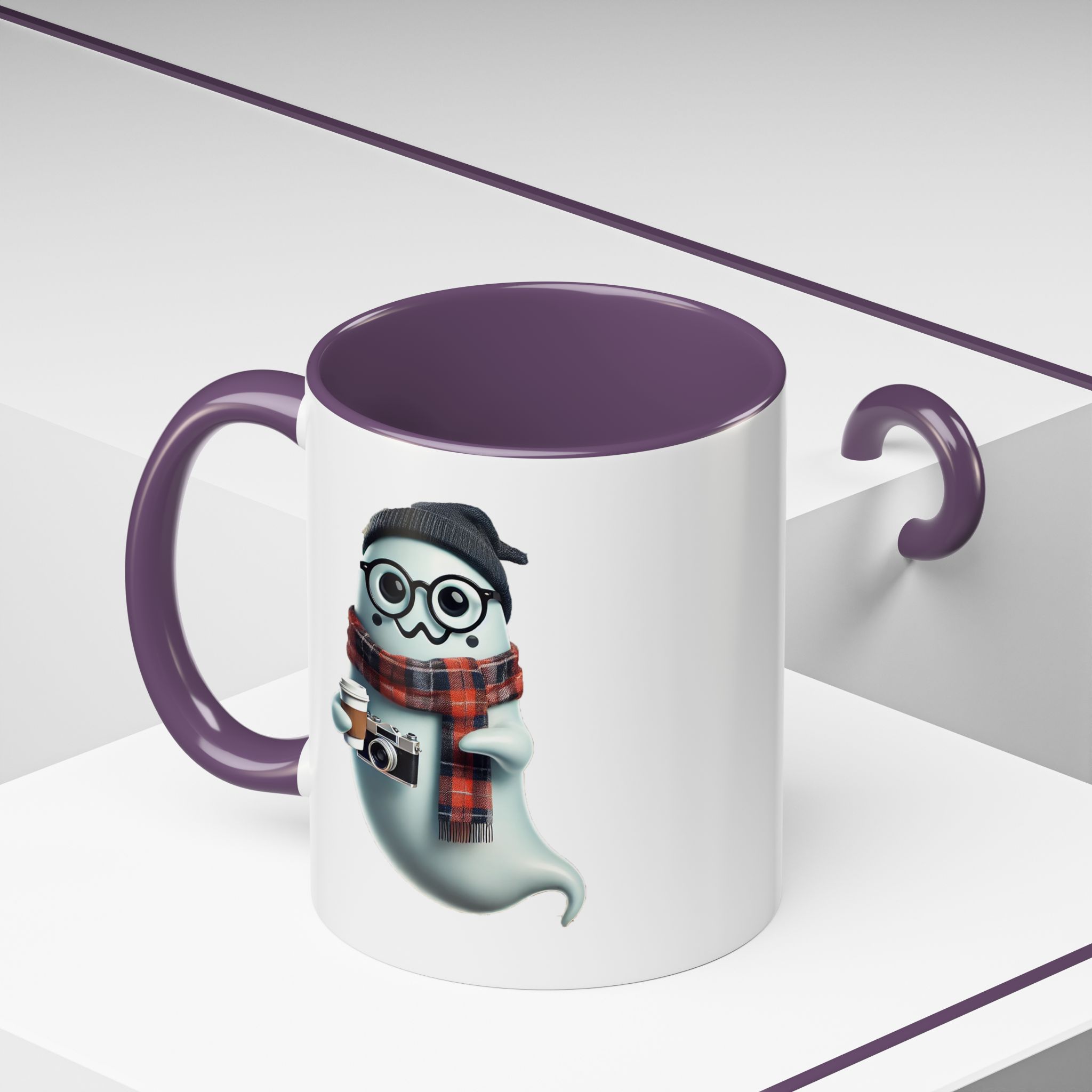 Funny mug boho Ghost coffee cup gift for him Ghost office Mug music lover accessory cool design - Image 48