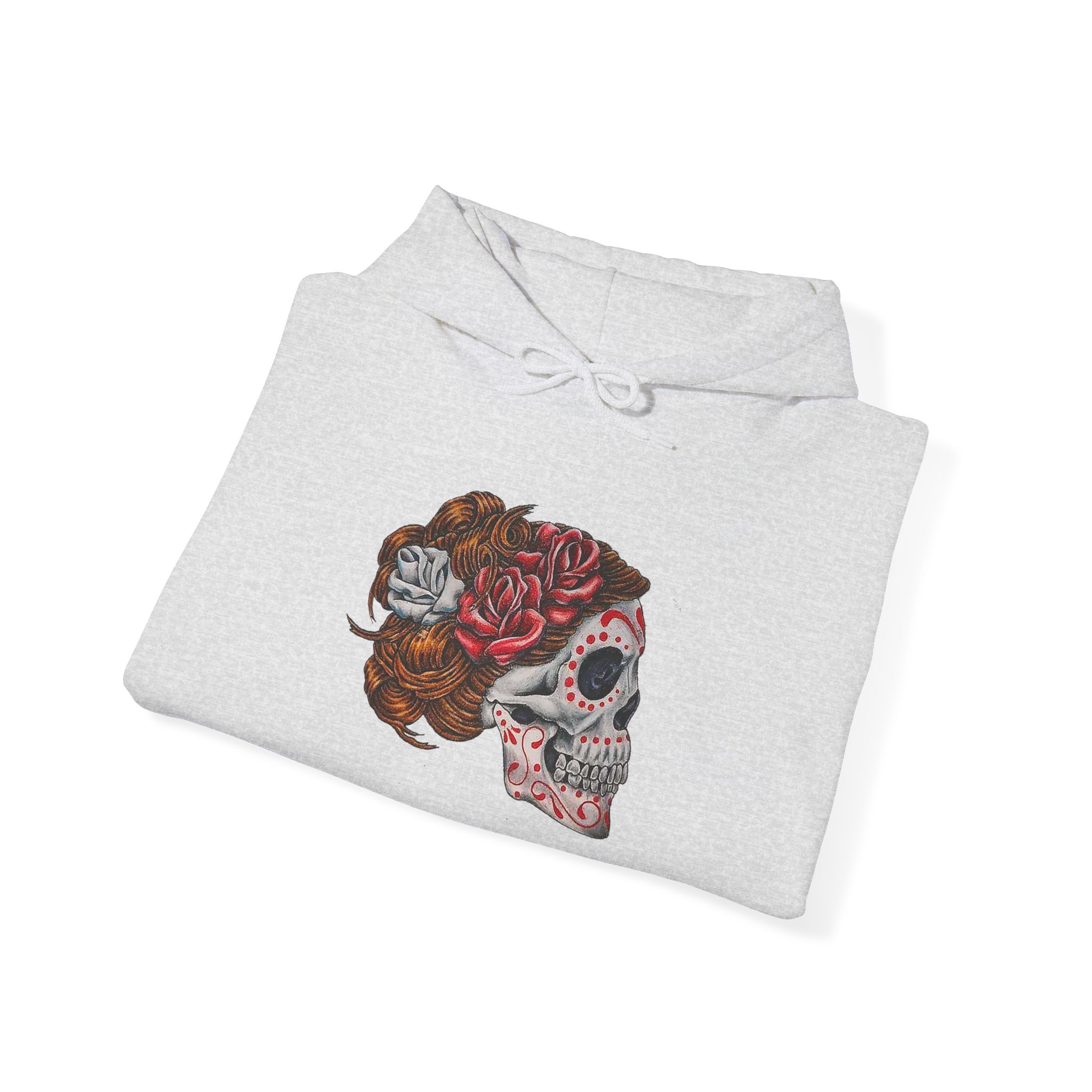 Dia De Los Muertos Hoodie – mexican Hoodie – Skull Hoodie print dia de los muertos - Image 5