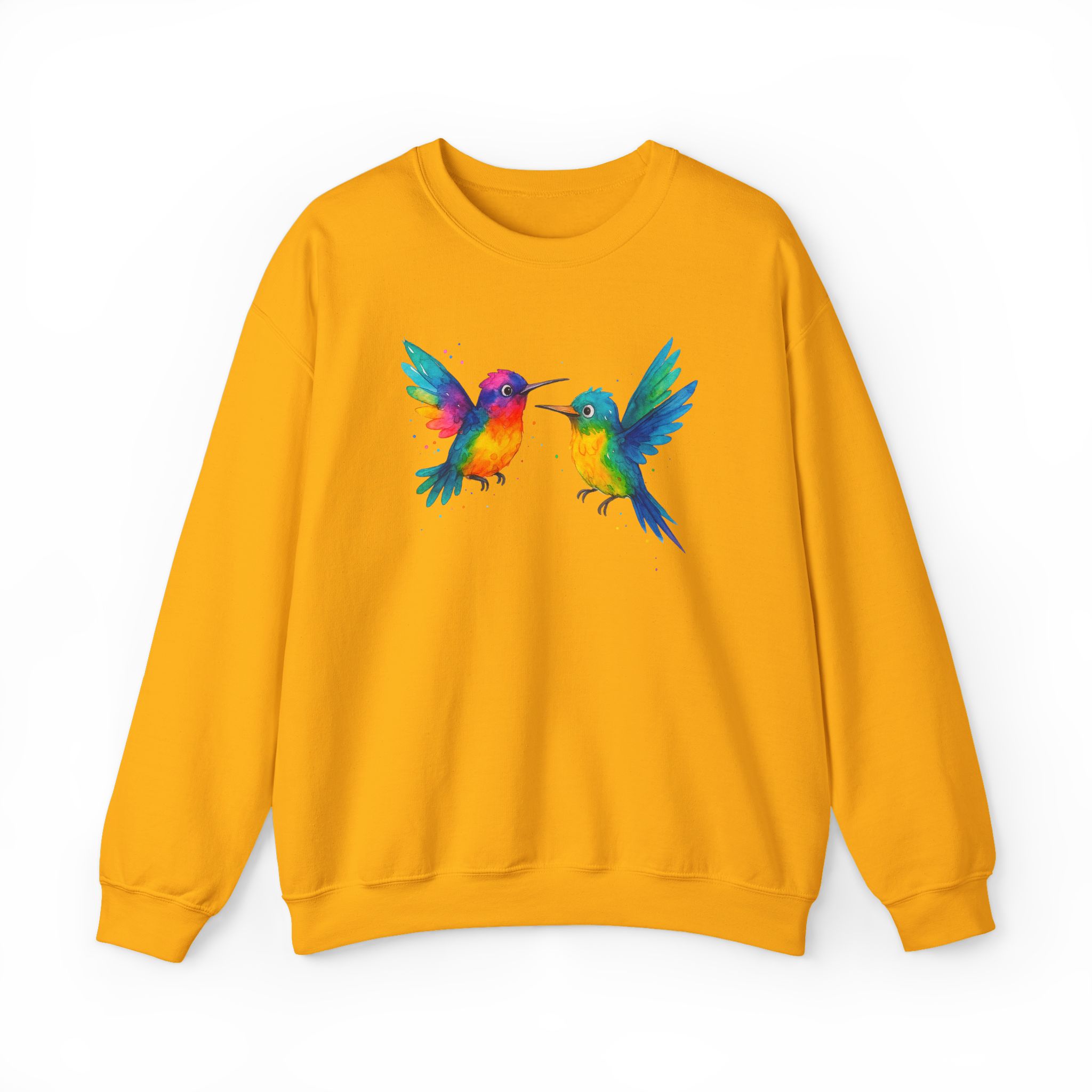 Colibri sweatshirt – Cute Bird sweatshirt – humming Bird sweater nature print - Image 14