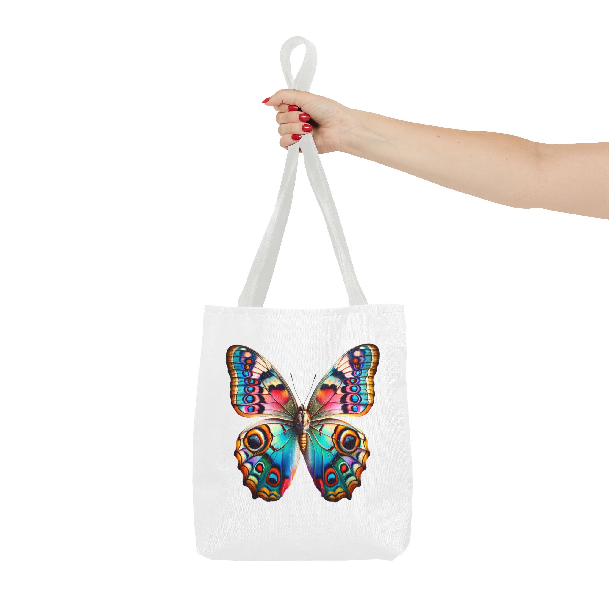 Butterfly canvas tote bag nature cute tote bag cool shoulder bag gift for her nature butterfly premium purse - Image 14