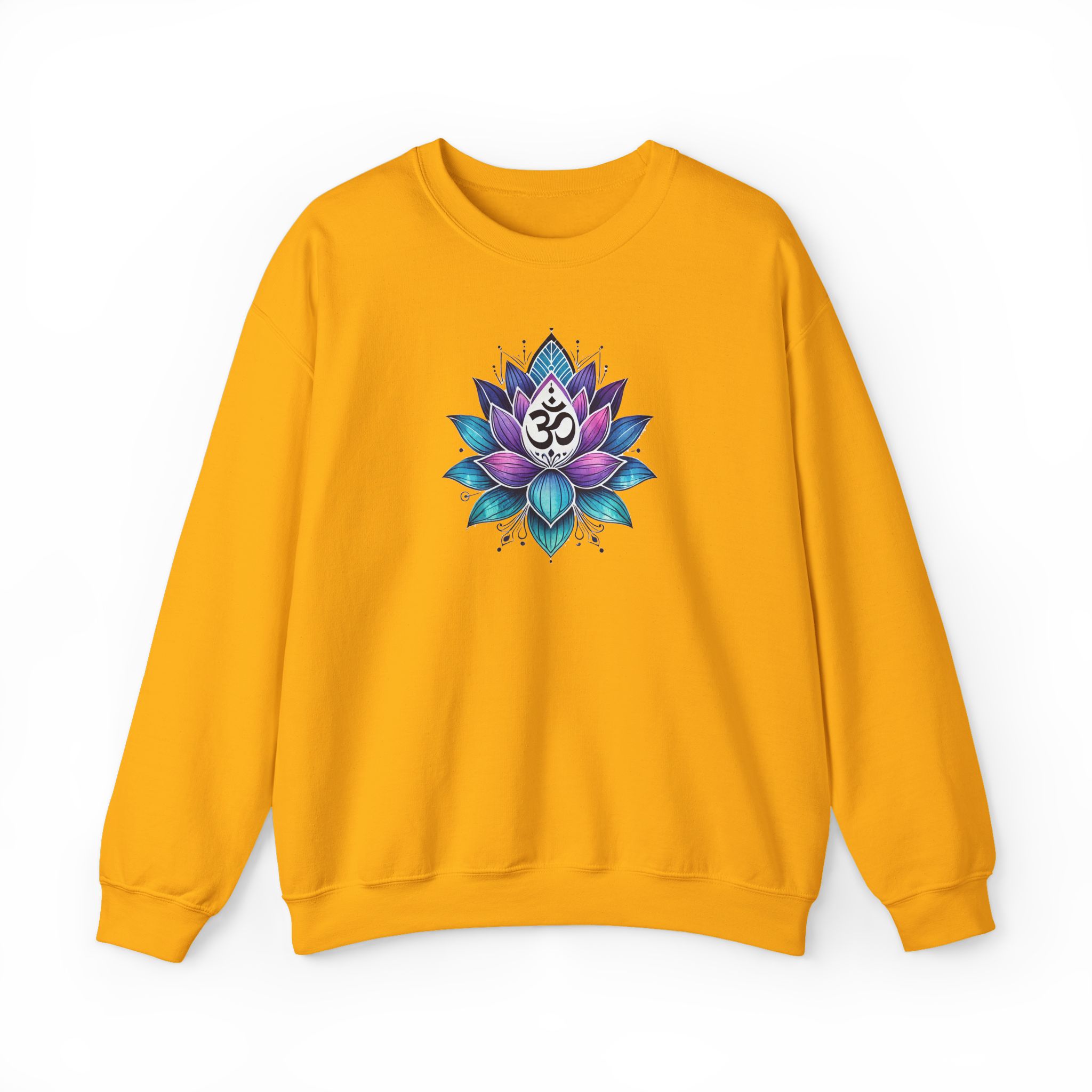 Boho sweattshirt mindfulness graphic sweater lotus flower yoga clothing gift meditation shirt cute apparel comfy outfit unique visual - Image 14