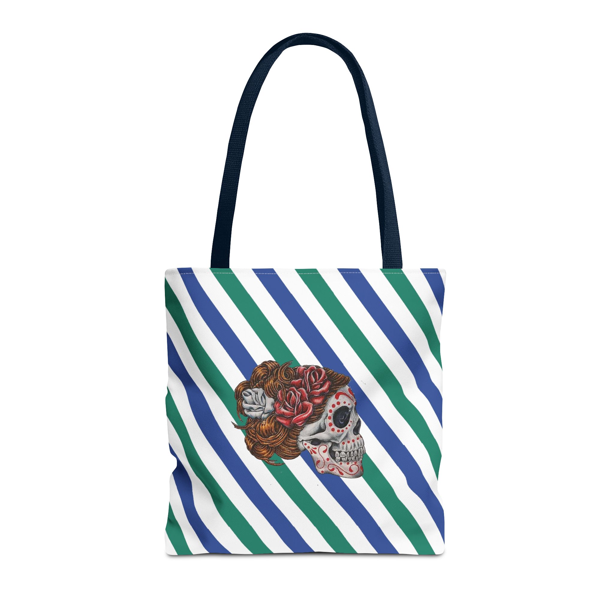 Canvas tote bag Surrealism Dia de los muertos shoulder bag unique Drawing by Celebrated Artist – Image 27