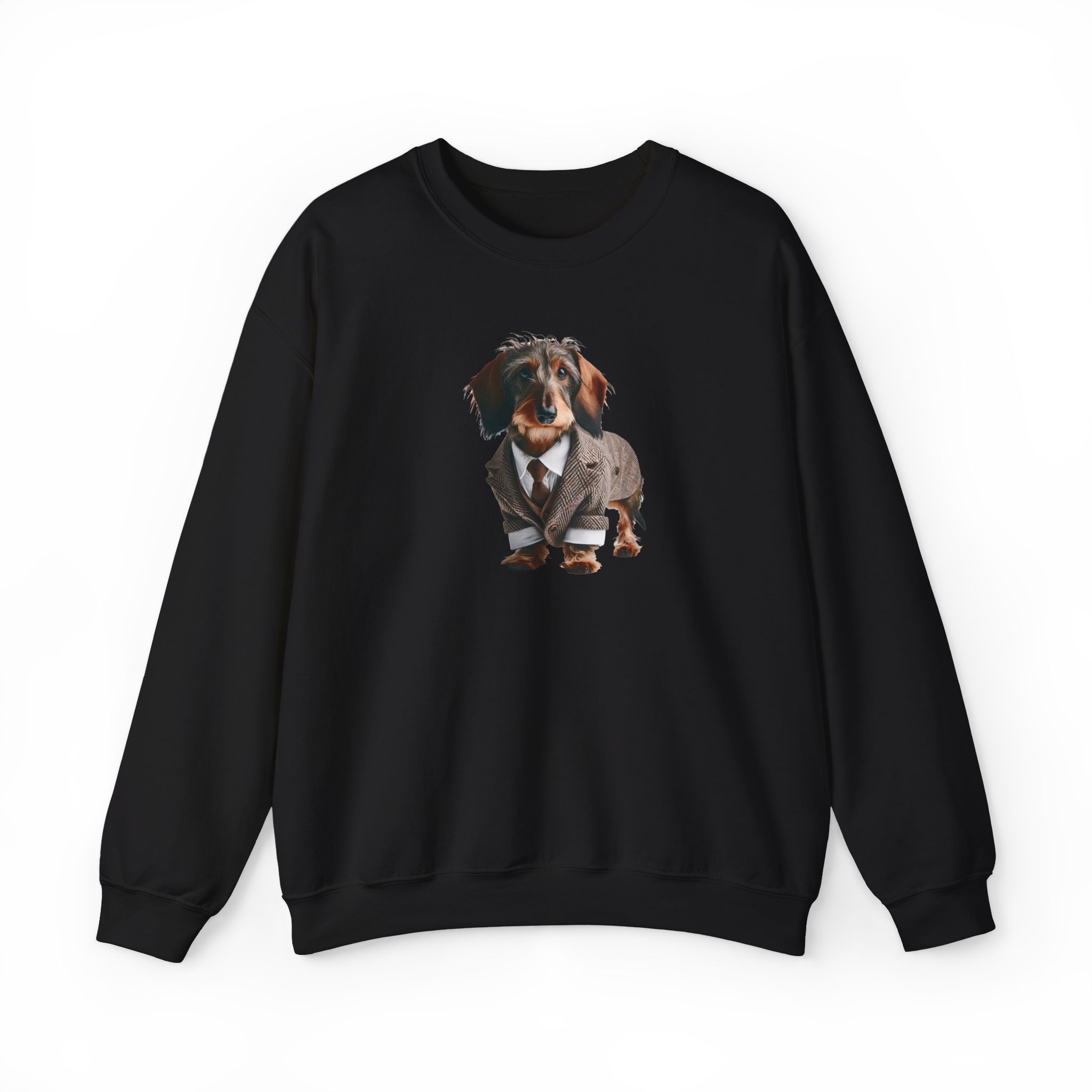 Dachshund sweatshirt – Wiener Dog sweatshirt – Stylish Dog sweater hipster print - Image 6