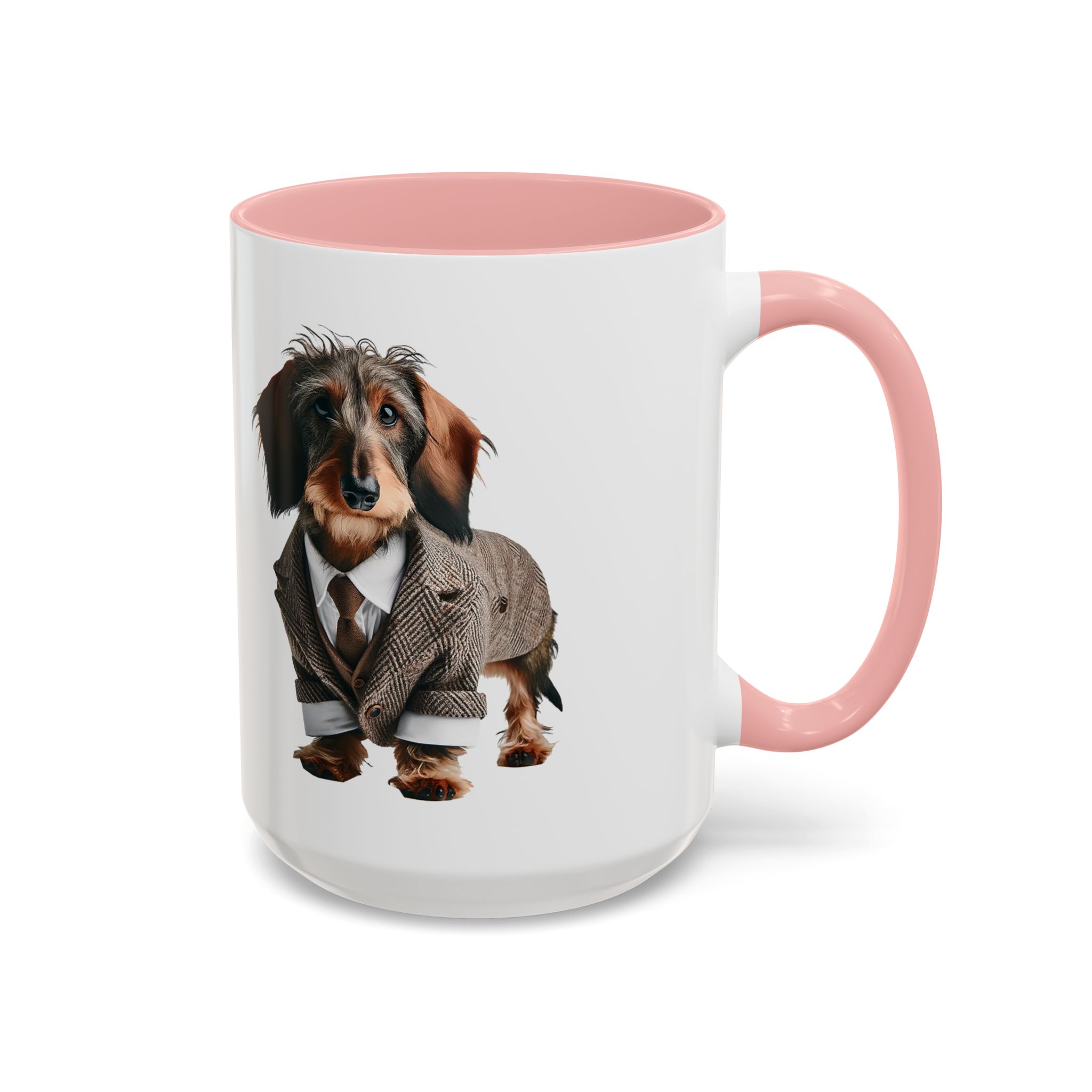 Office mug Dachshund coffee Cup Dog love gift for her unique mug boho tea cup puppy design pet accessory - Image 25