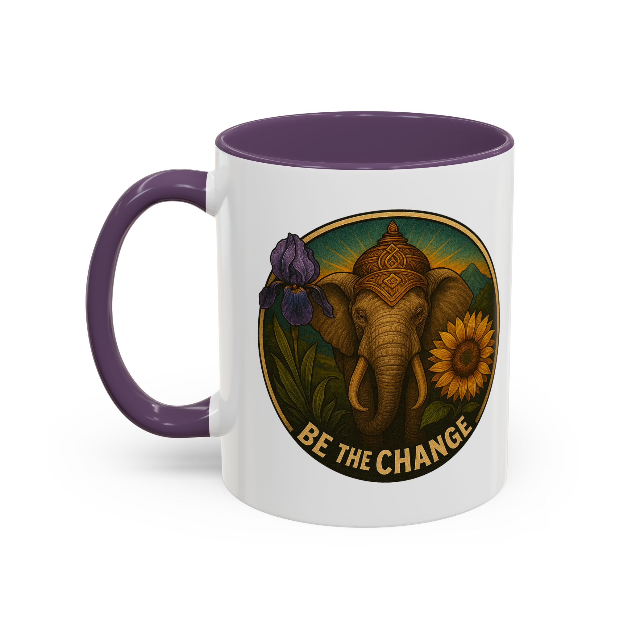 Surrealist coffee mug buddha Fantasy mug Limited Edition Hand Drawn Art by Real Artist - Imagen 46