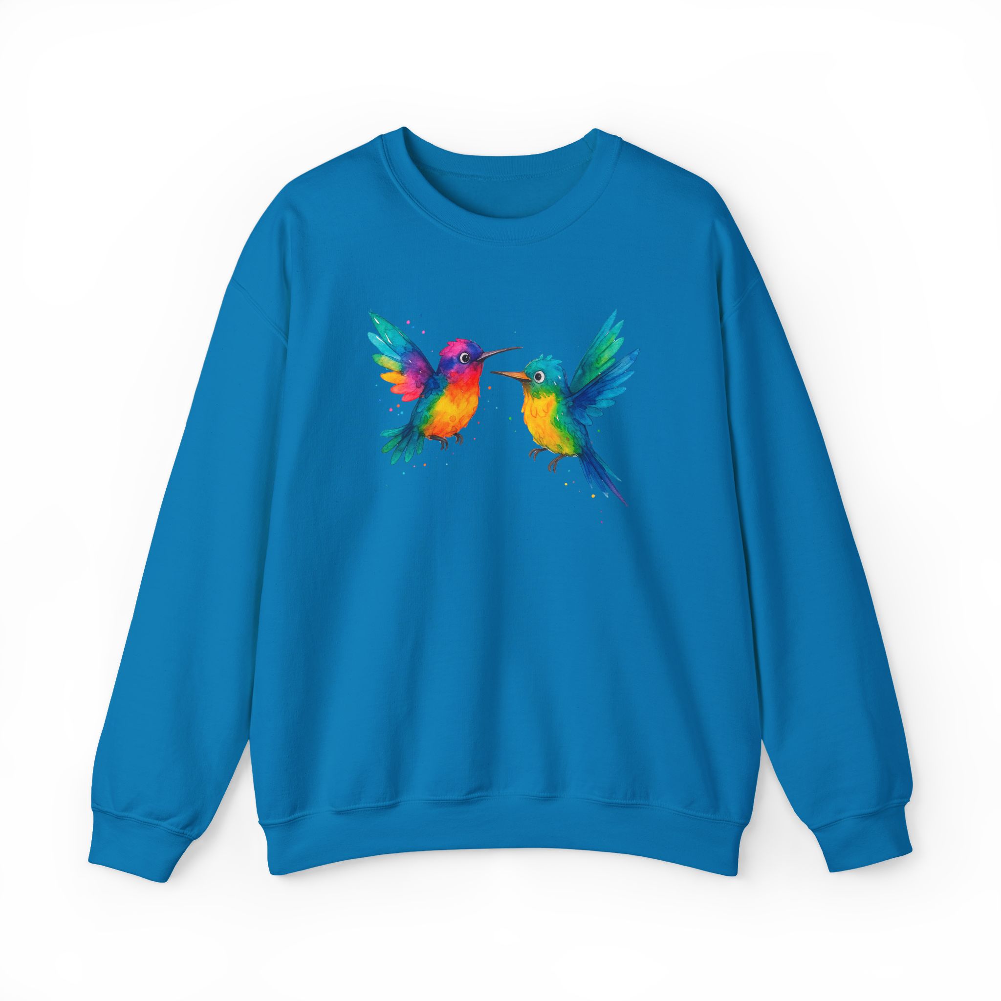 Colibri sweatshirt – Cute Bird sweatshirt – humming Bird sweater nature print - Image 26