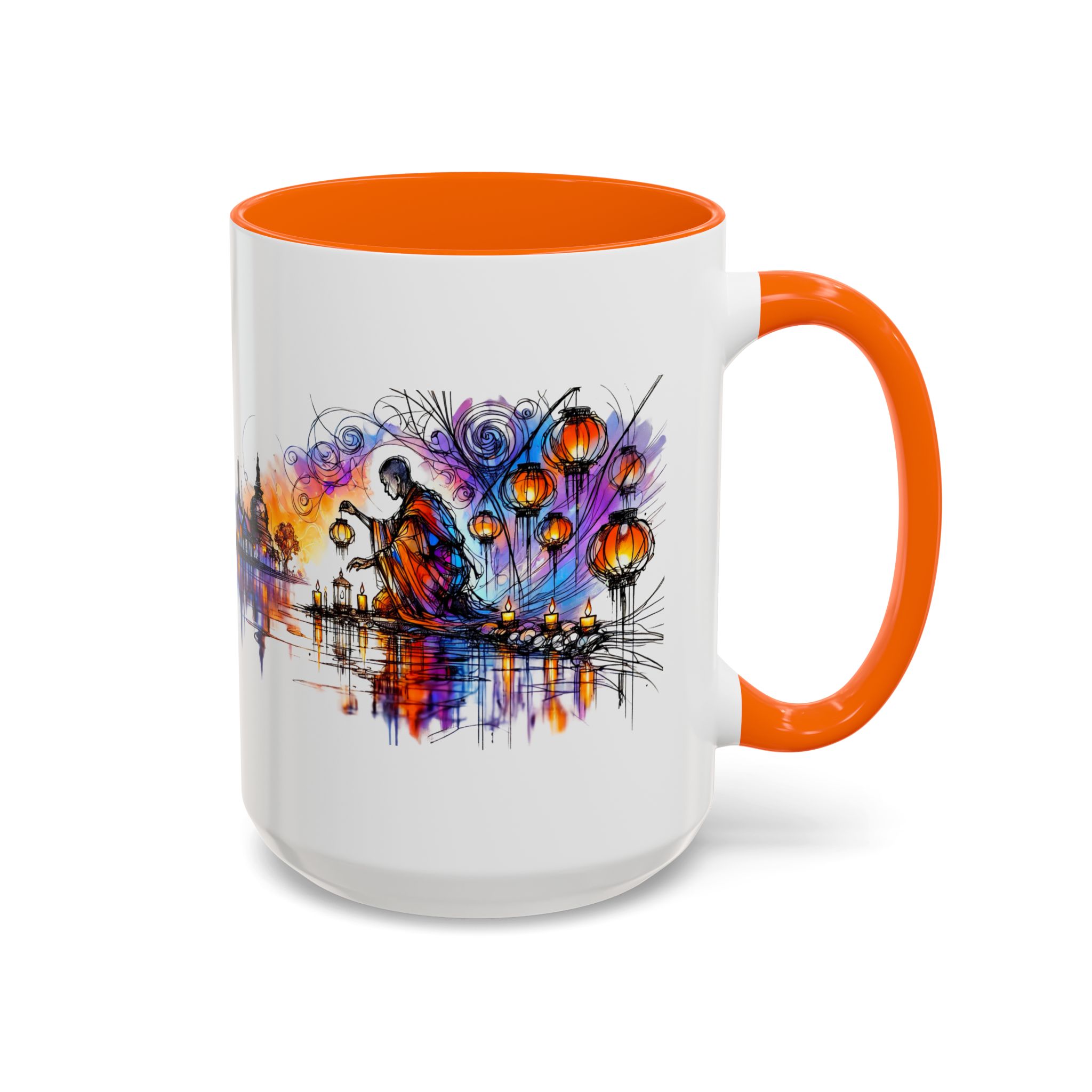 Office mug Buddha coffee Cup yoga tea Mug coffee meditation accessory mindfulnss cool gift for her – Image 53