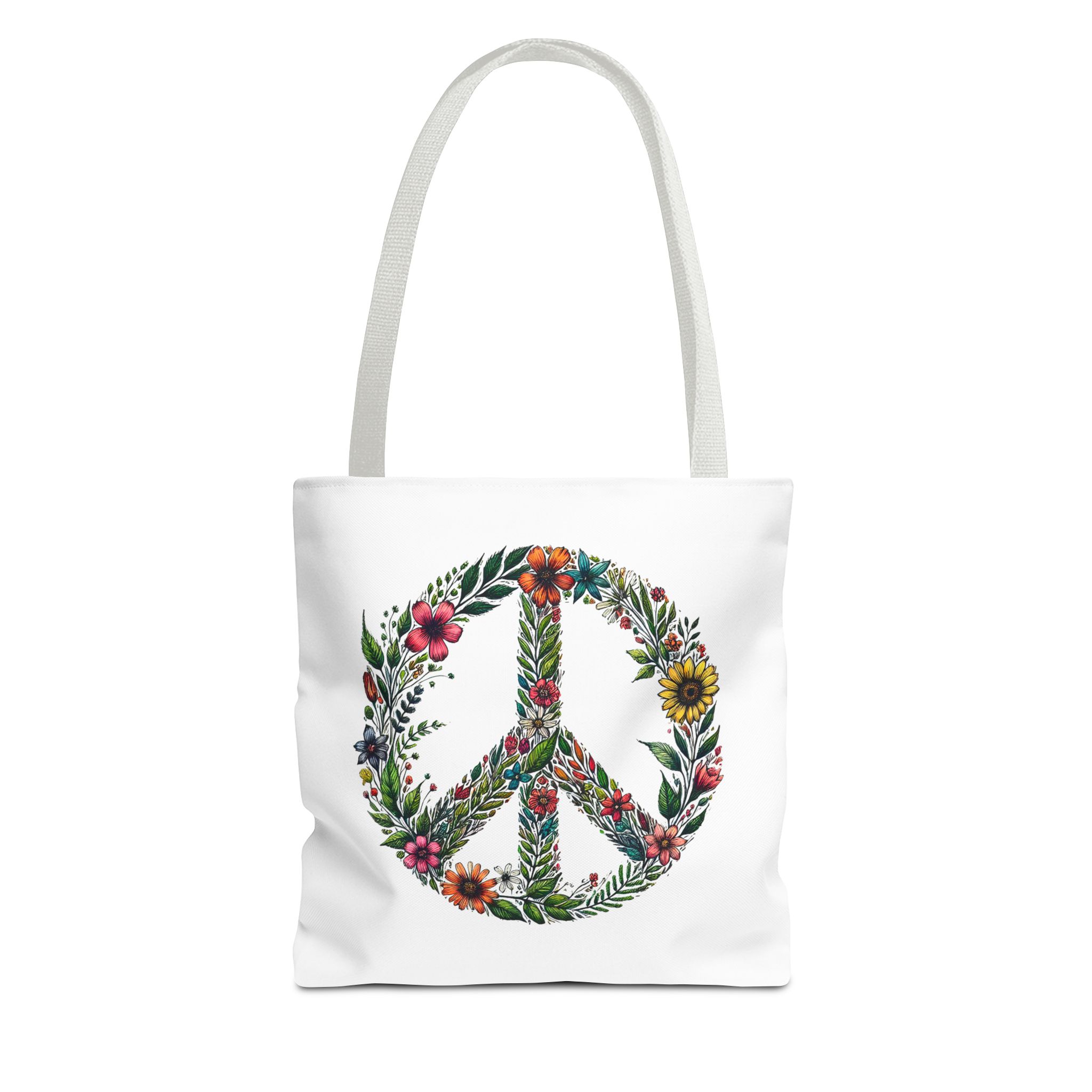 Peace and Love tote bag positive vibes and dreamy vintage look - Image 13