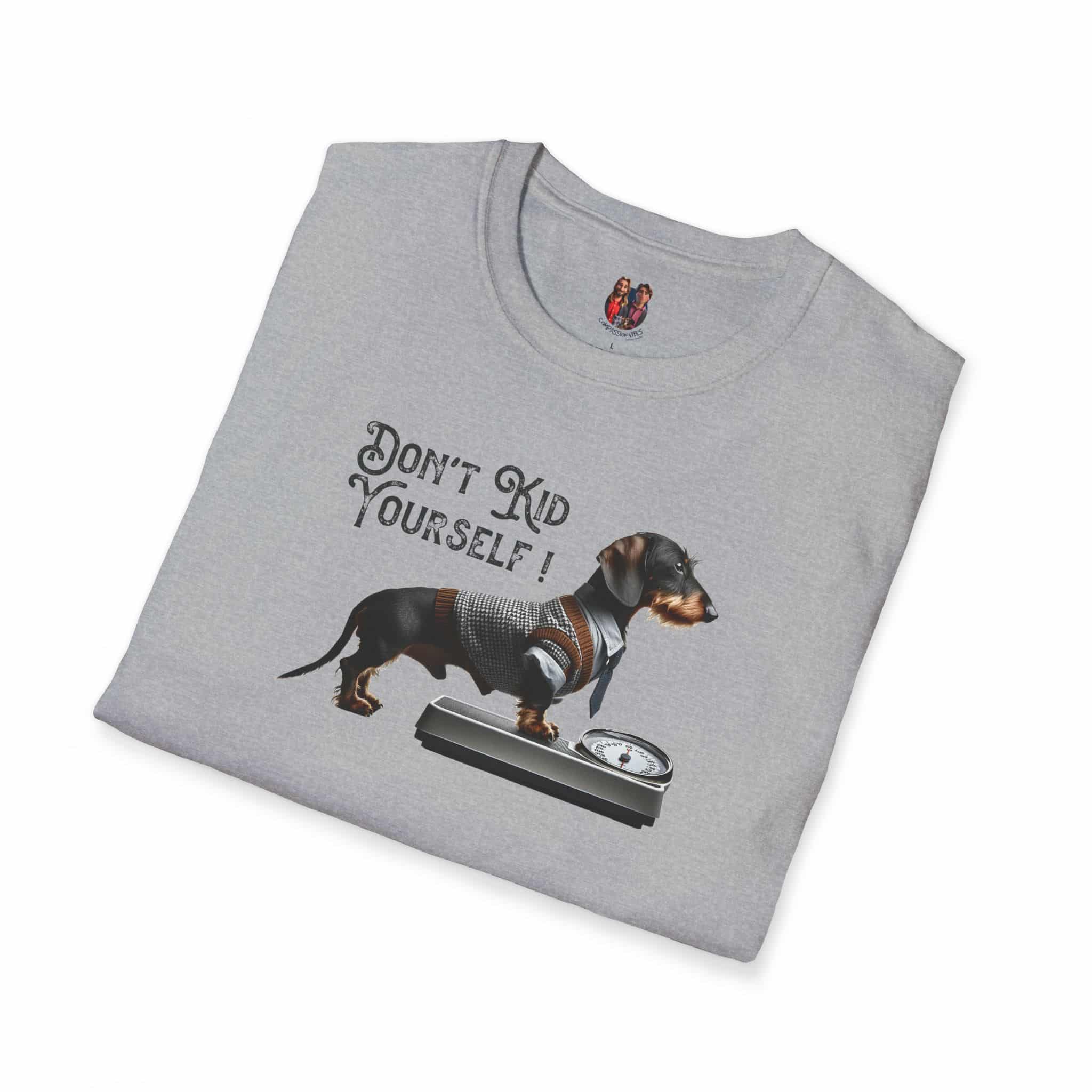 Dachshund Funny tshirt weight loss graphic tee diet clothing gift Dog shirt comfort colors puppy print unique outfit - Image 7