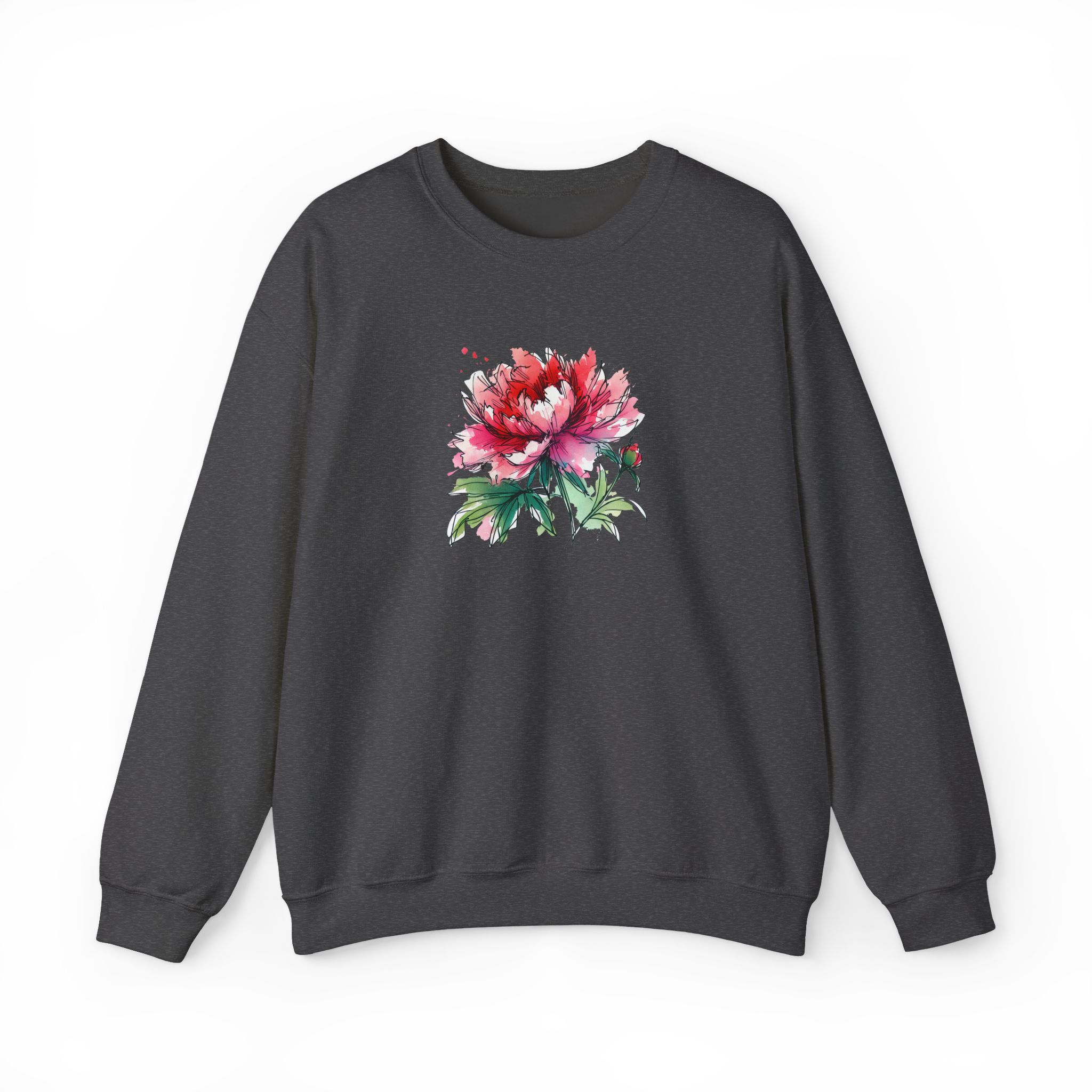 Flower sweatshirt – Tropical sweatshirt – Boho Flower sweater nature print - Image 20