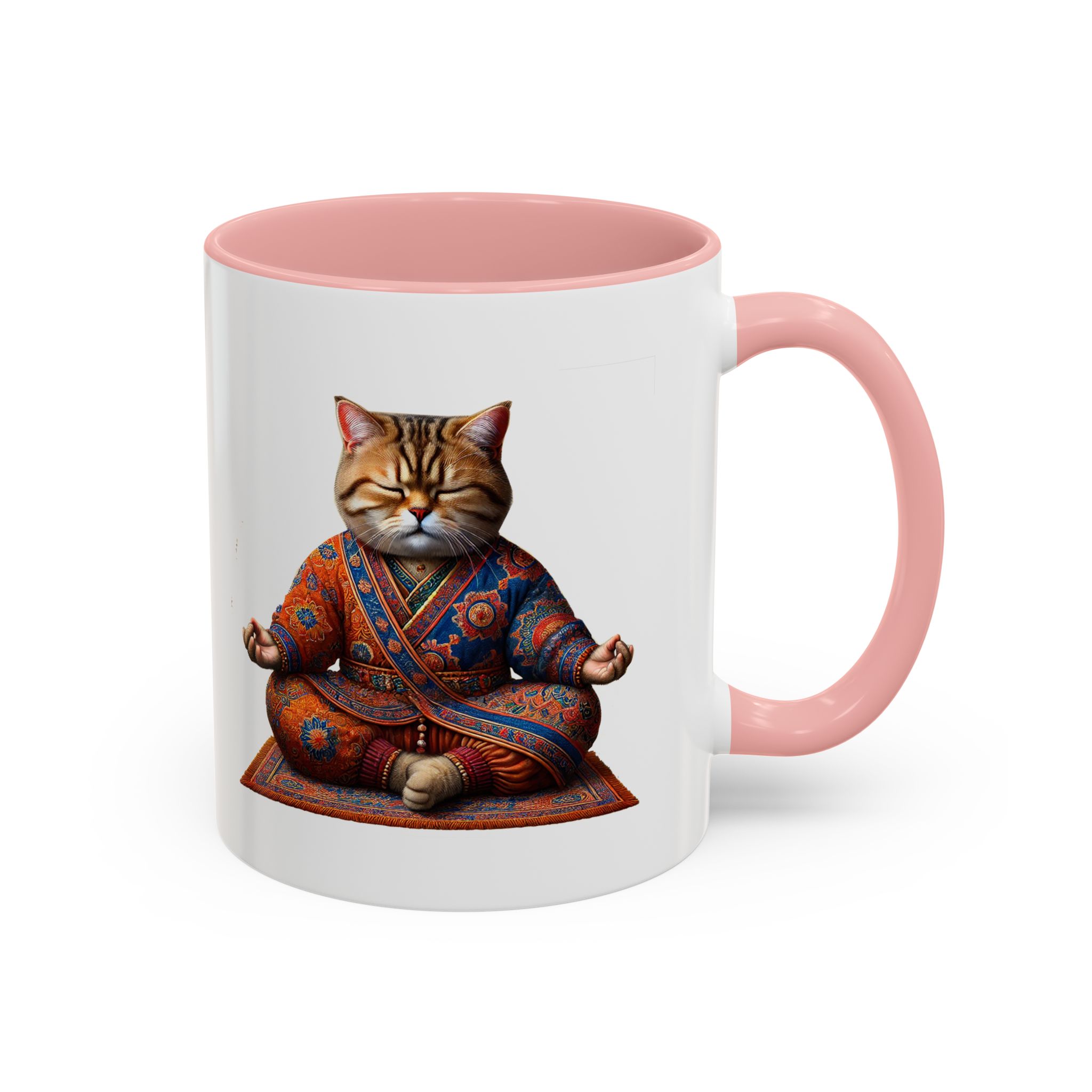 Office Mug cat lover yoga gift for mom Tea cup coffee Mug meditation accessory mindfulness pet design - Image 13