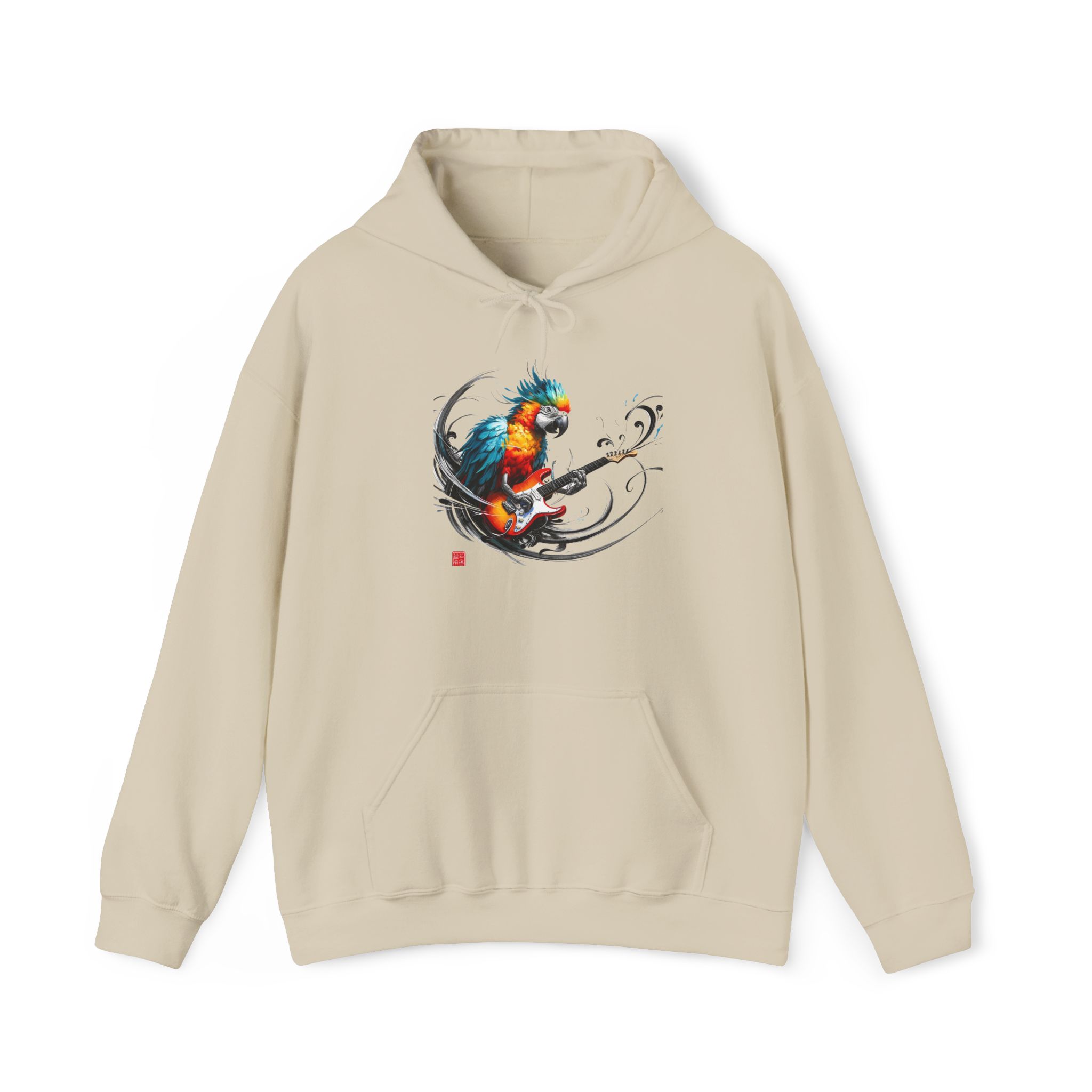 Parrot Hoodie – Vintage Bird Hoodie – Cute Parrot Sweatshirt bird print - Image 10